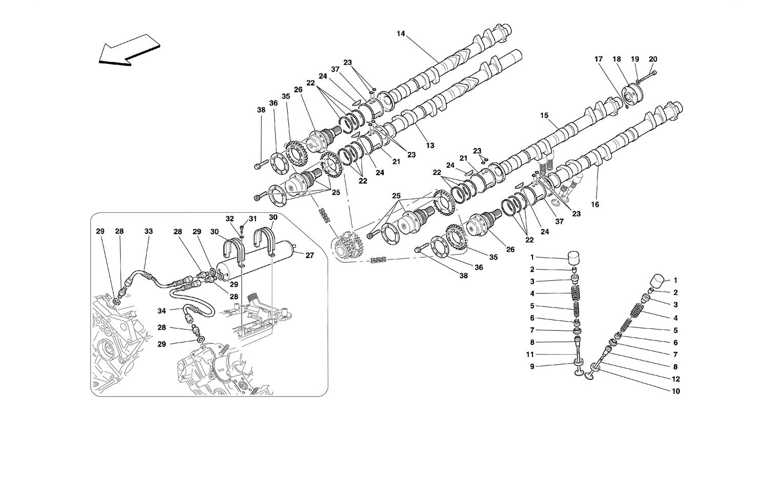 Schematic: Timing-Tappets