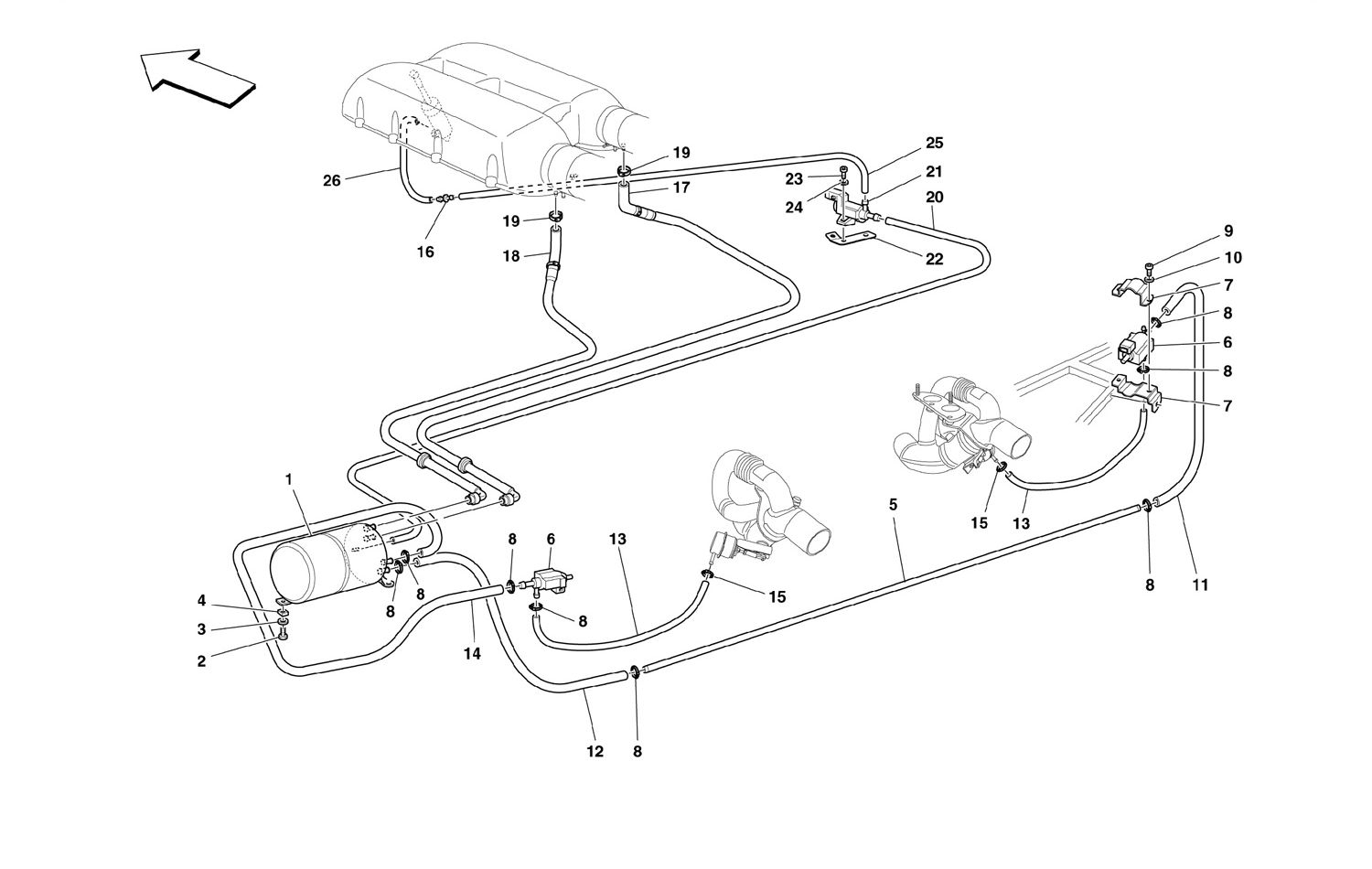 Schematic: Pneumatics Actuator System