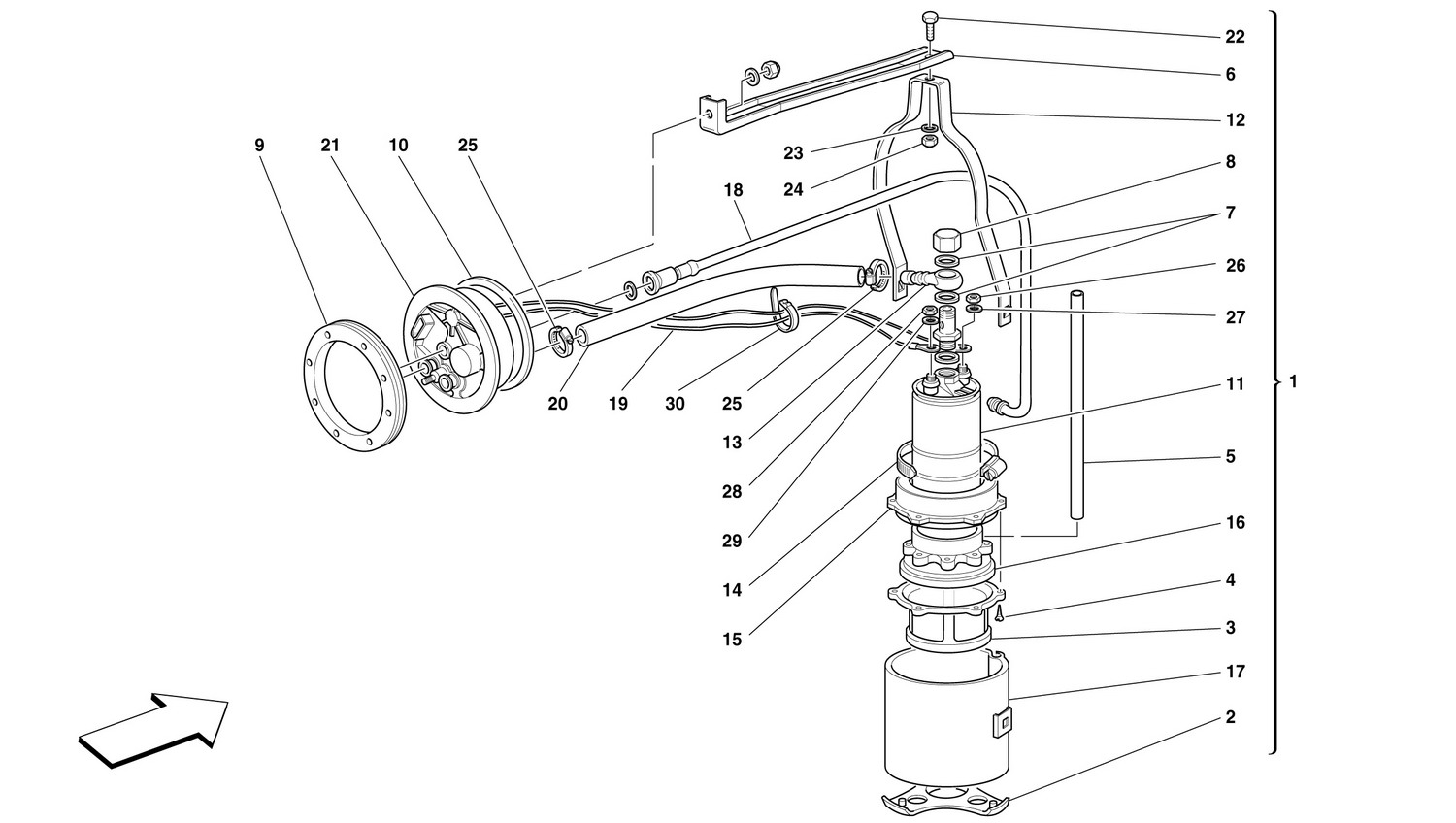 Schematic: Fuel Pump