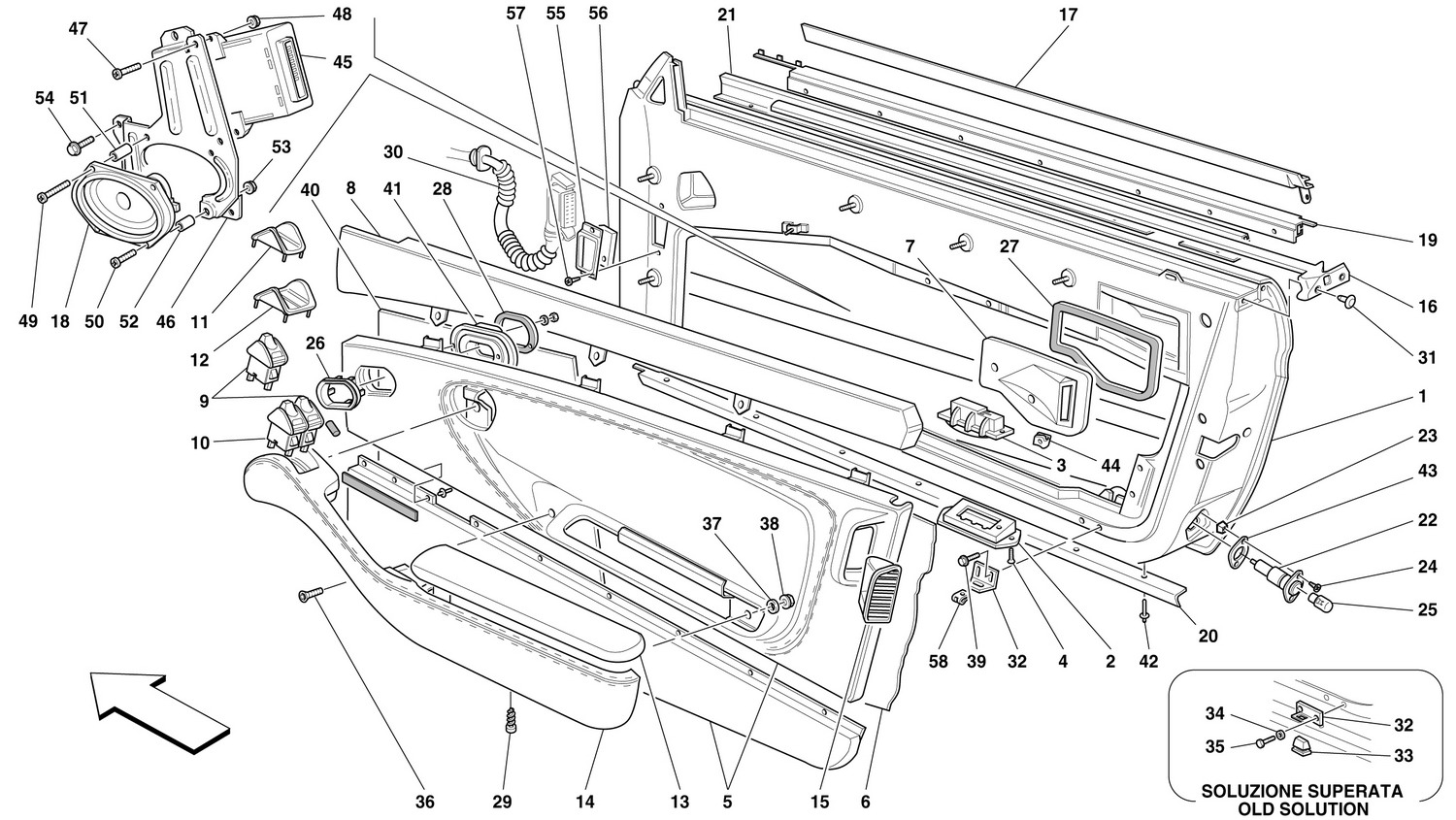 Schematic: Doors - Framework And Coverings