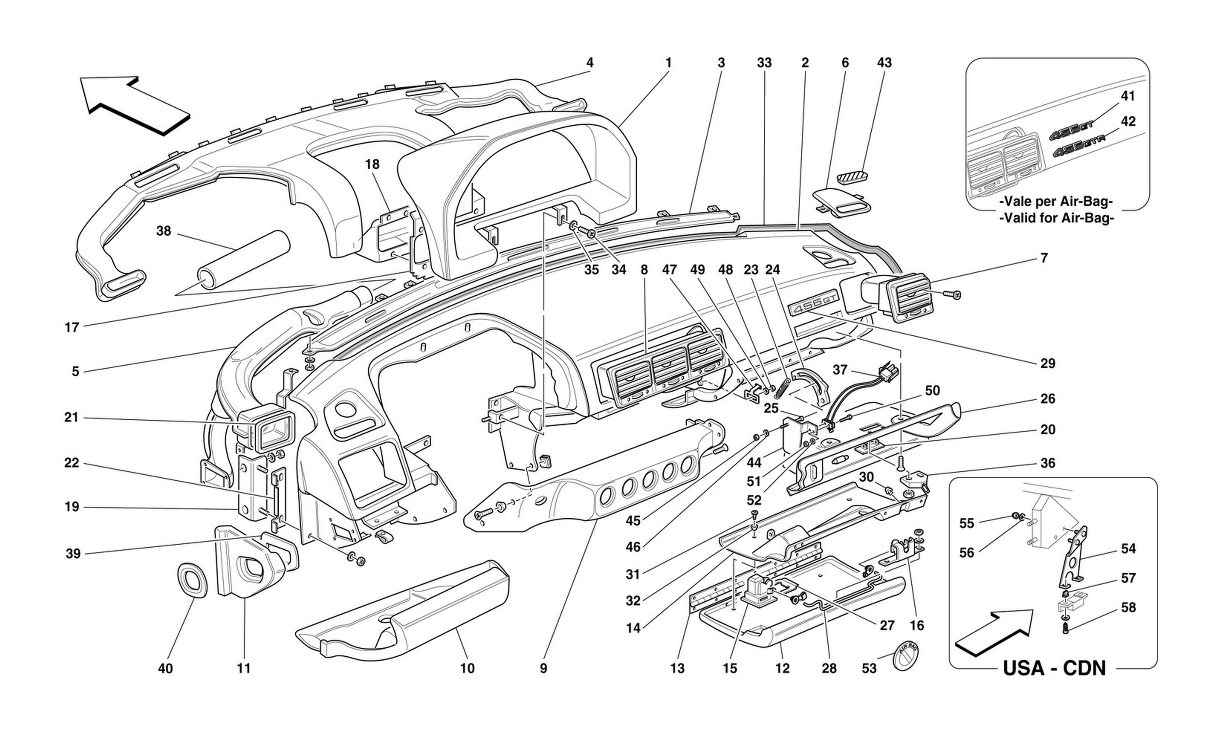 Schematic: Dashboard