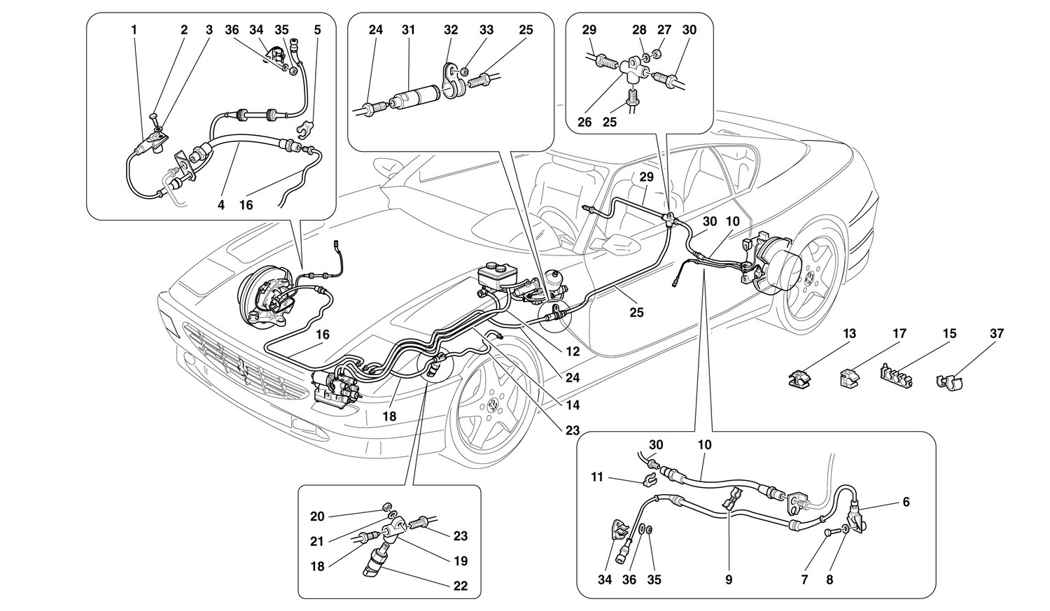 Schematic: Brake System - Lhd