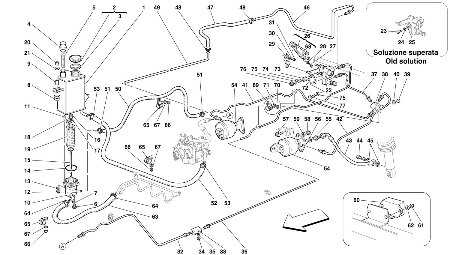 Schematic: Self-Levelling Suspension System -Not For 456 Gta