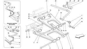 Rear Suspension - Wishbones And Stabilizer Bar