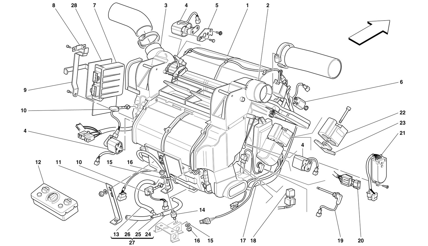 Schematic: Evaporator Unit And Controls