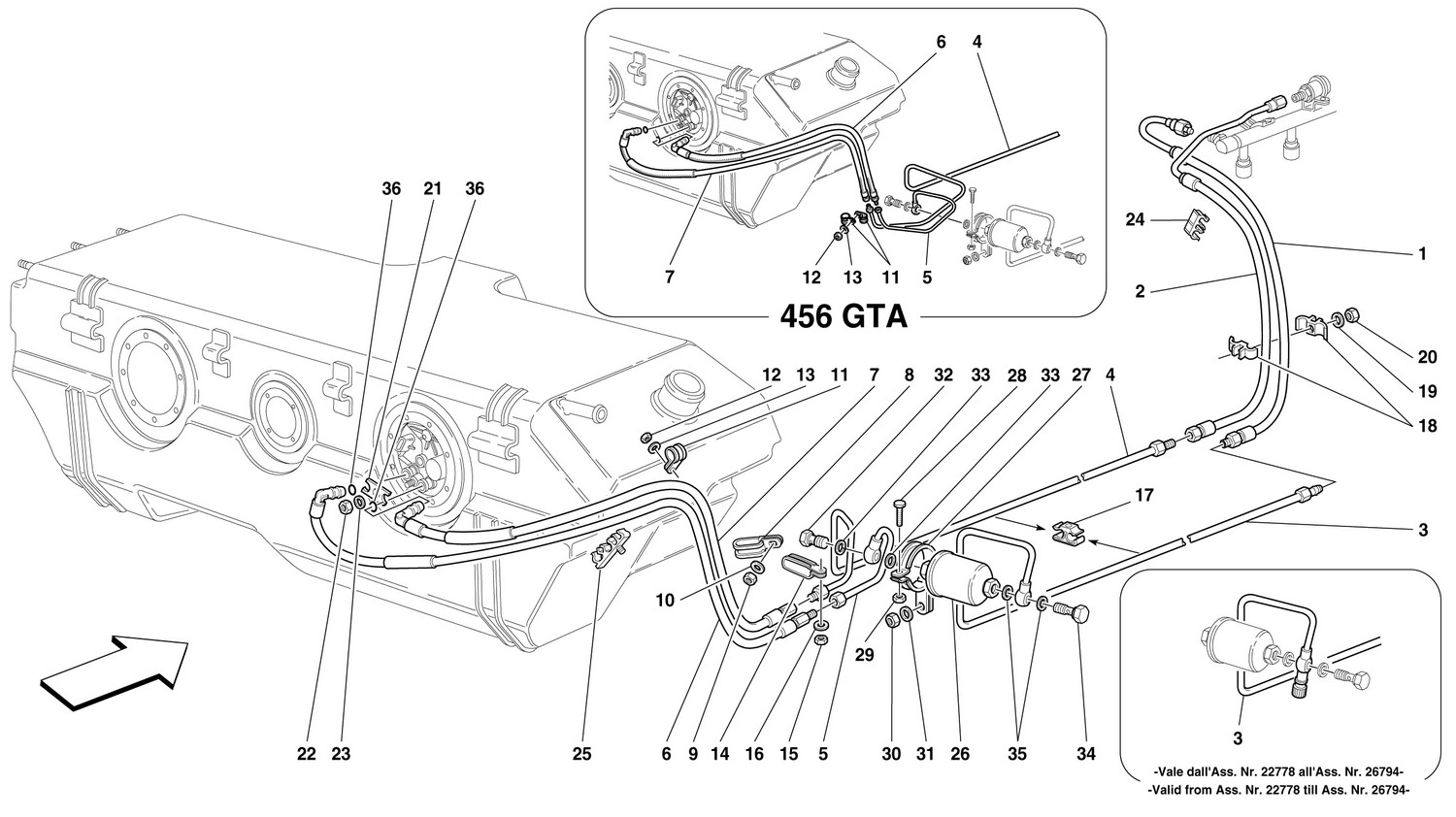 Schematic: Fuel Supply System