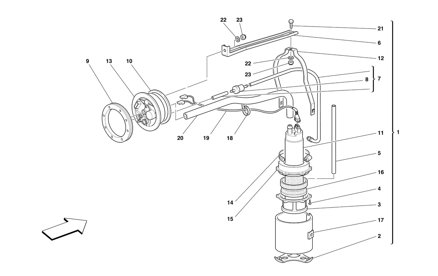 Schematic: Fuel Pump