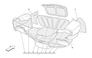 Trunk Hood Upholstery -Not For 456M Gta