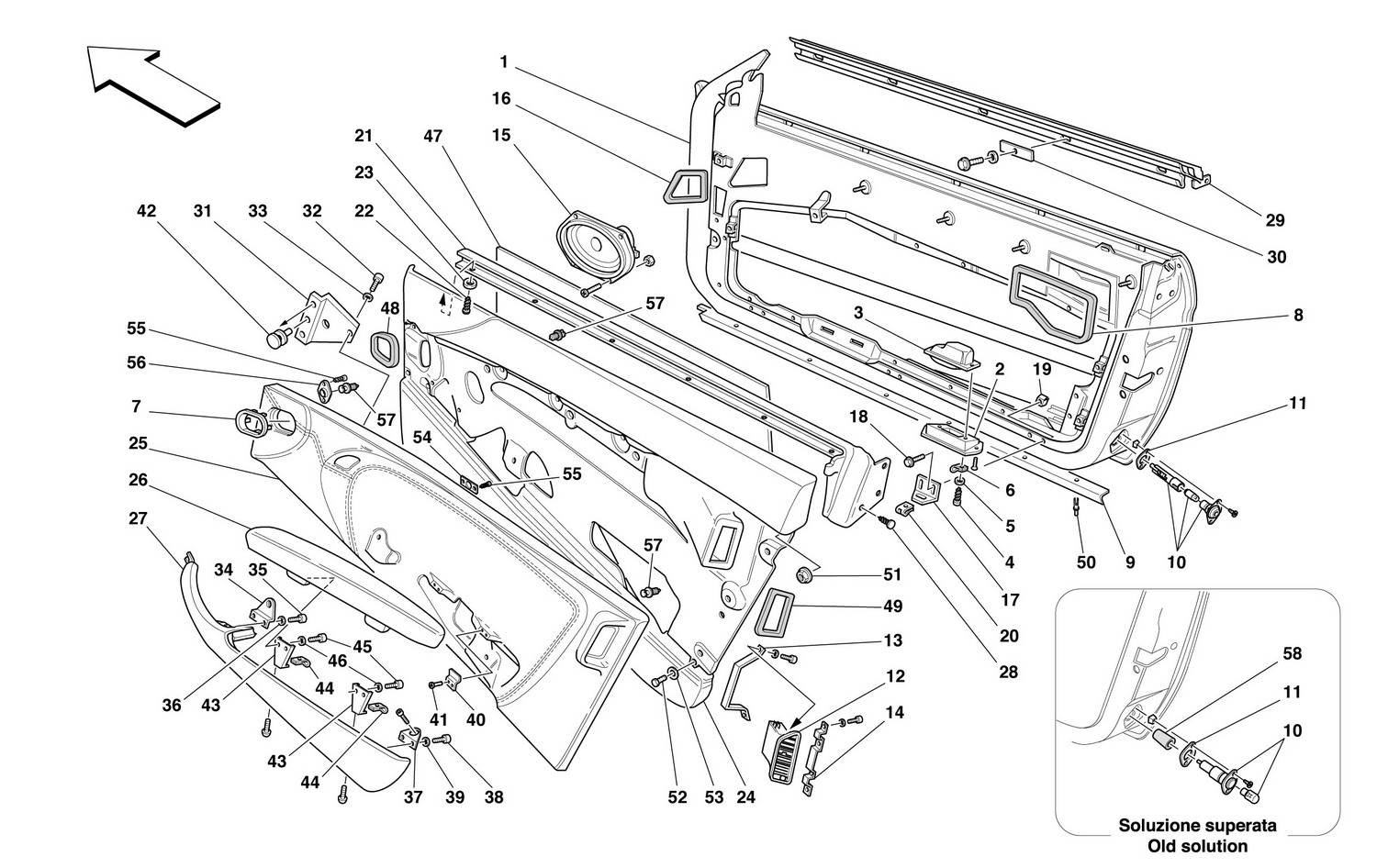 Schematic: Doors - Framework And Coverings