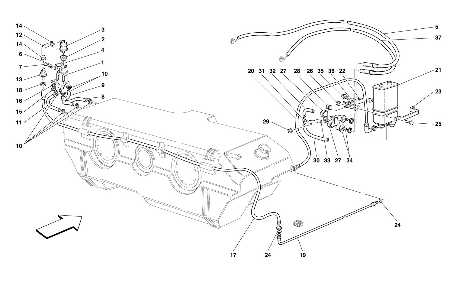 Schematic: Antievaporation Device -Not For Usa, Cdn And Aus