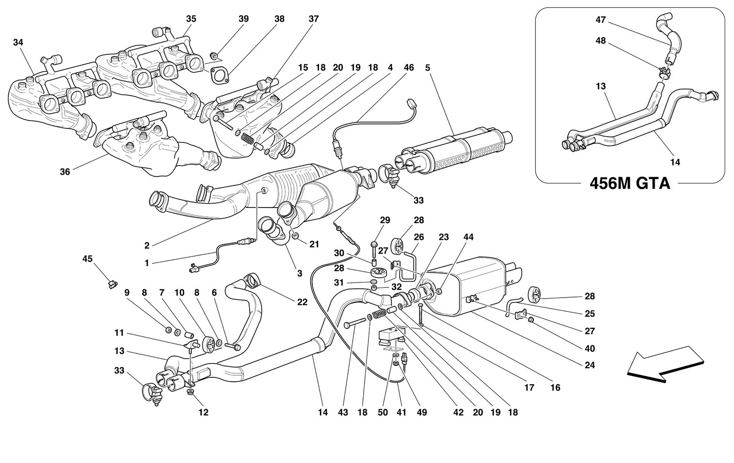 Schematic: Exhaust System