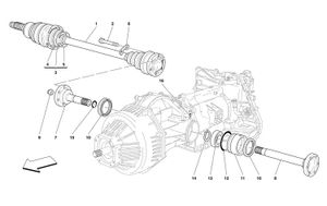 Flanges And Axle Shaft -Valid For 456M Gta