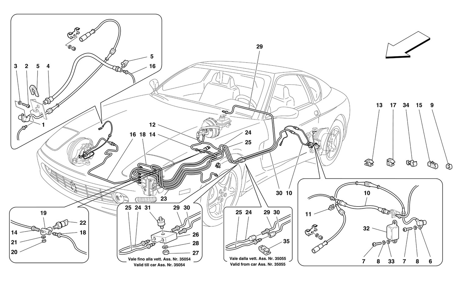 Schematic: Brake System - Lhd