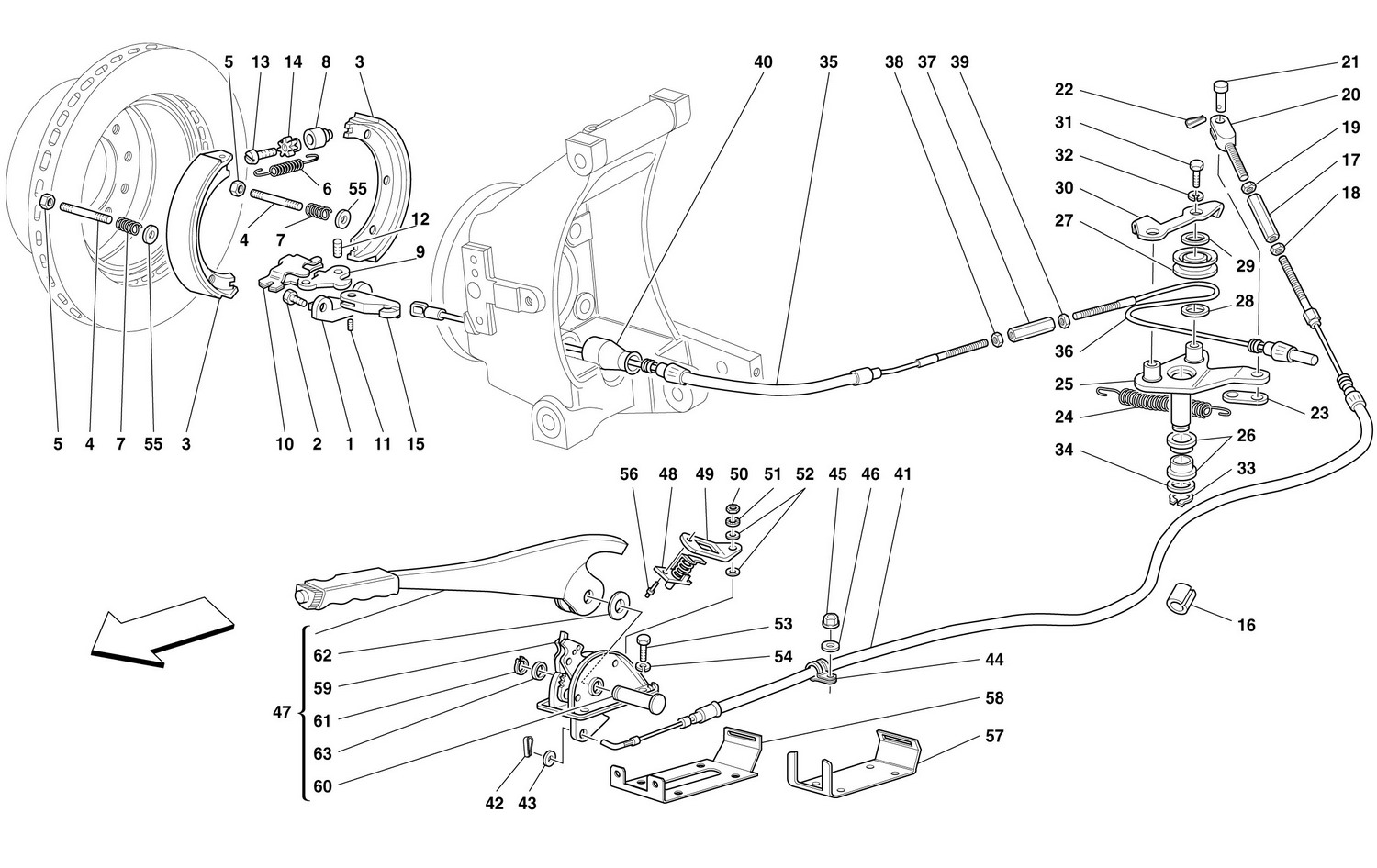 Schematic: Hand-Brake Control -Not For 456M Gta