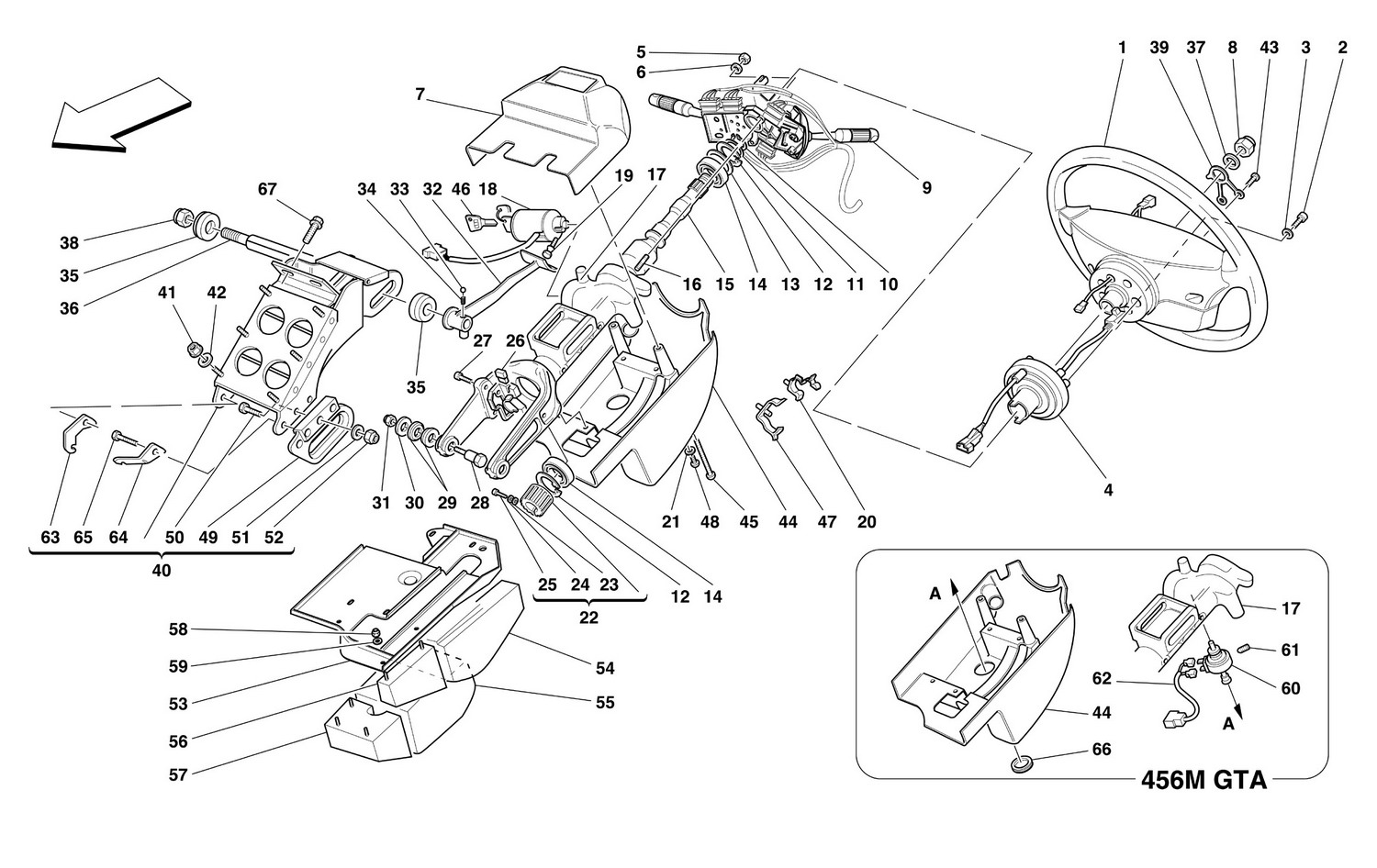 Schematic: Steering Column