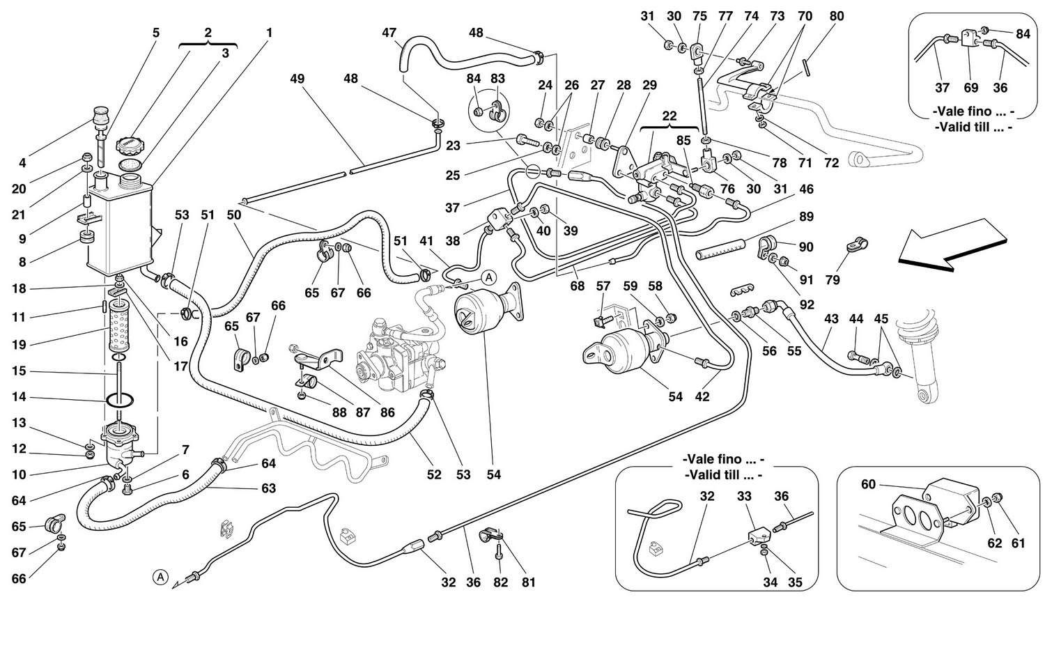 Schematic: Self-Levelling Suspension System -Valid For 456M Gta