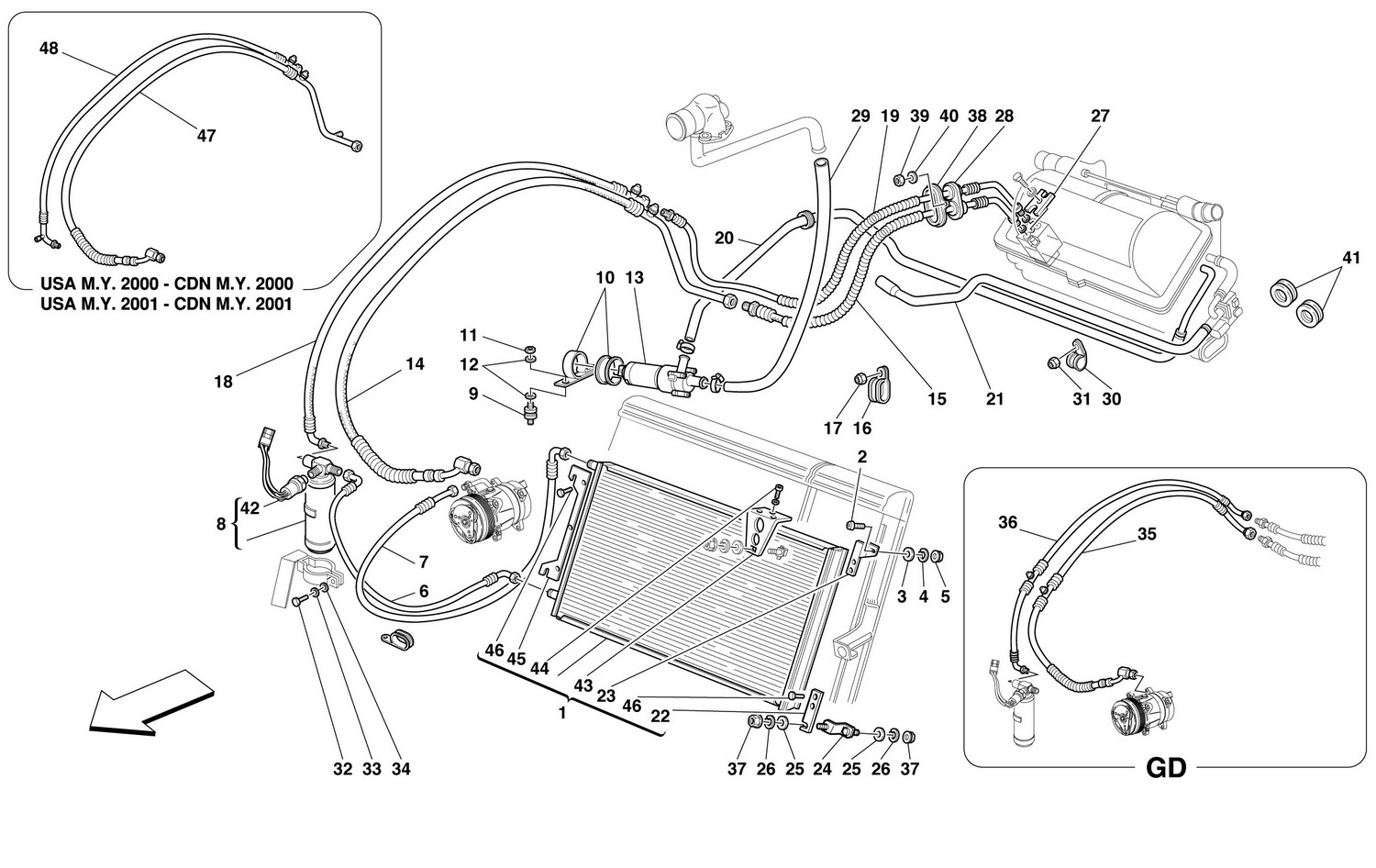 Schematic: Air Conditioning System