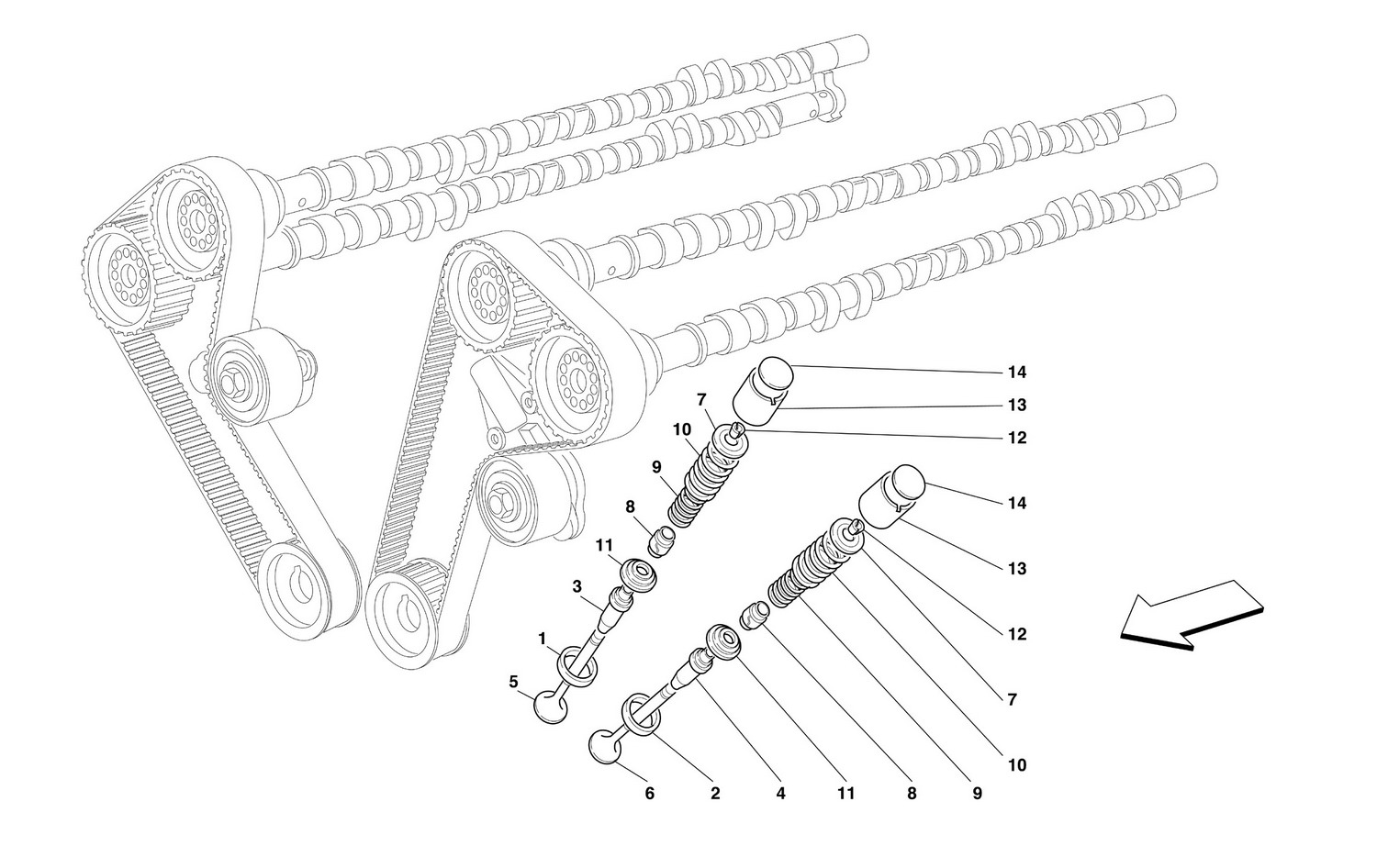 Schematic: Timing - Valves