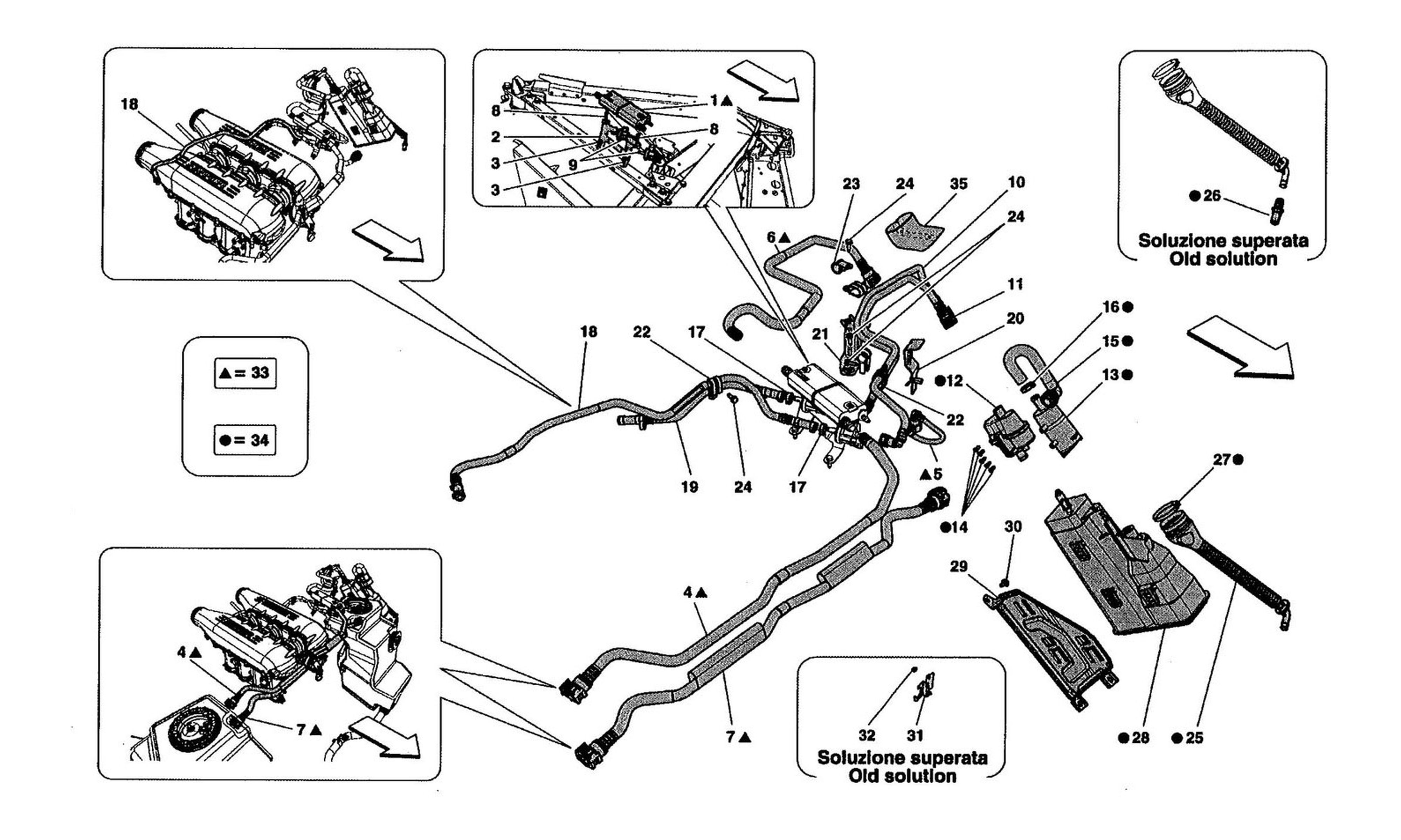 Schematic: Evaporative Emissions Control System