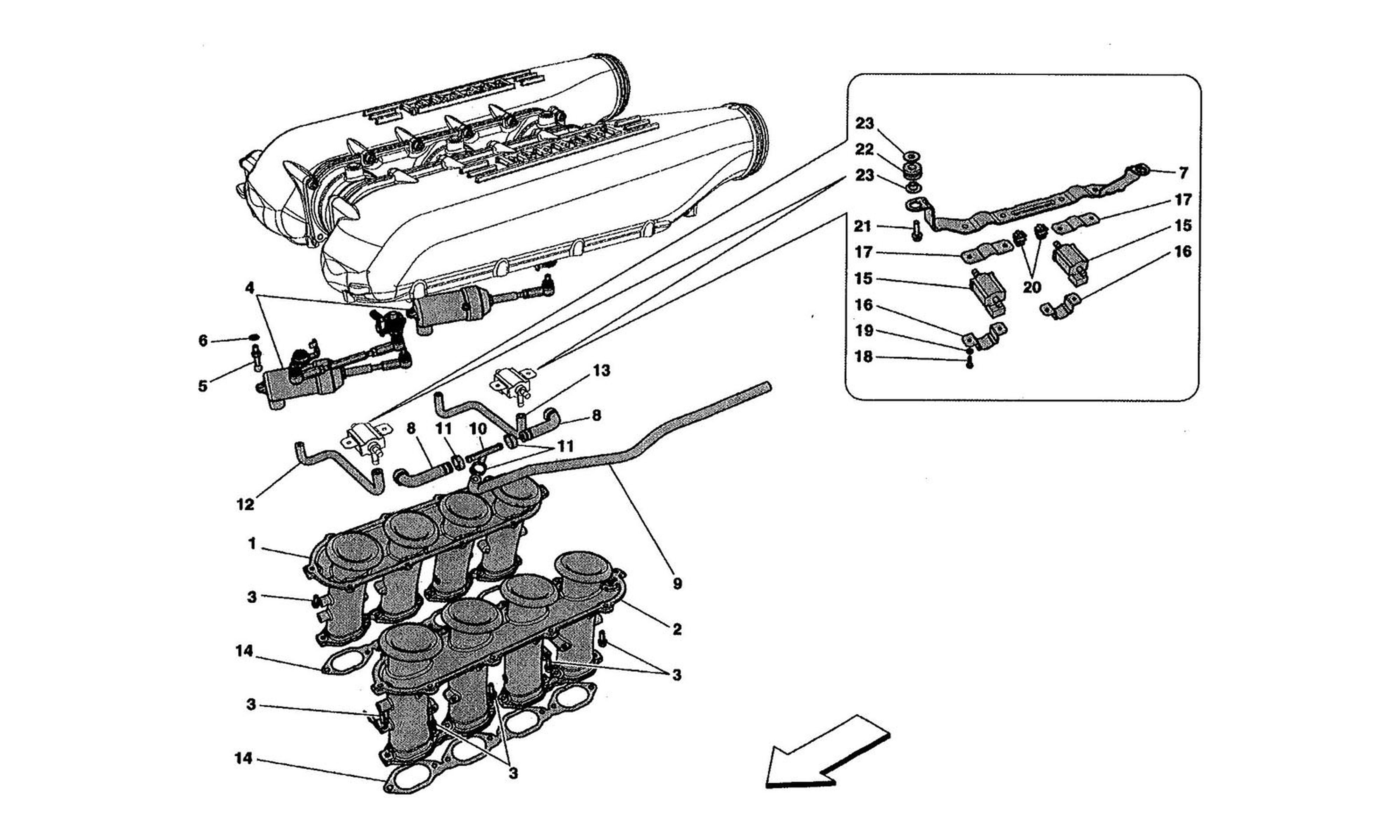 Schematic: Intake Manifold