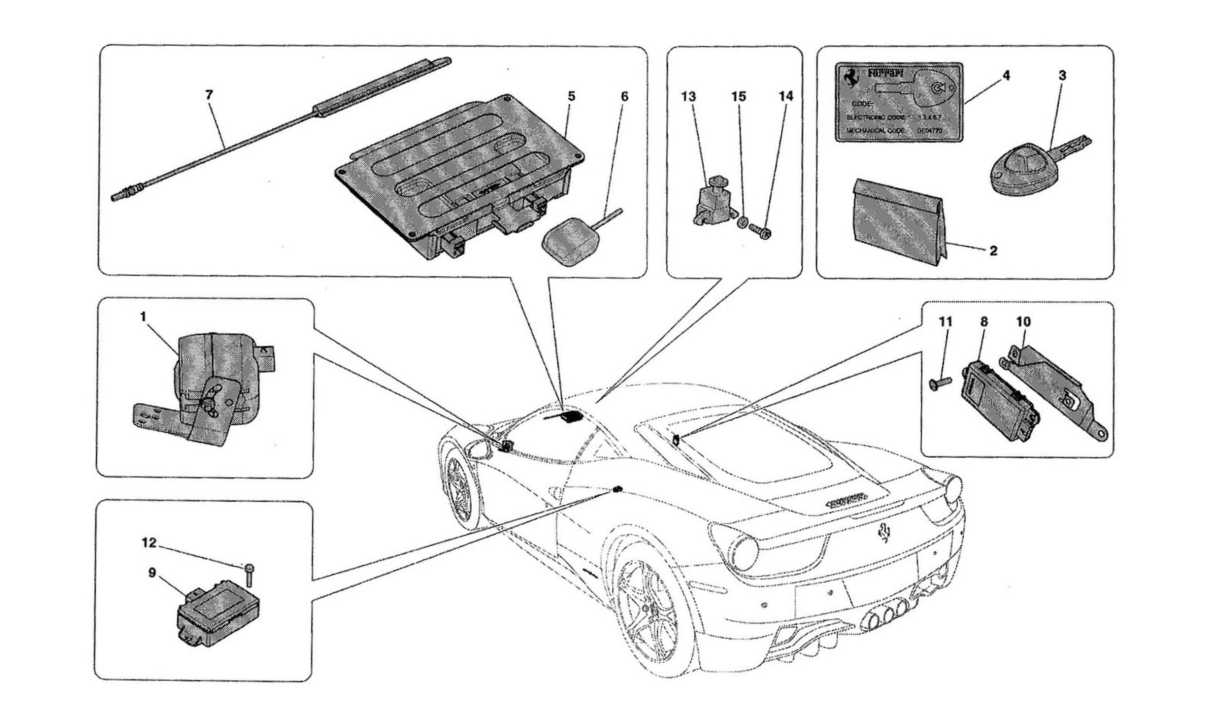 Schematic: Antitheft System