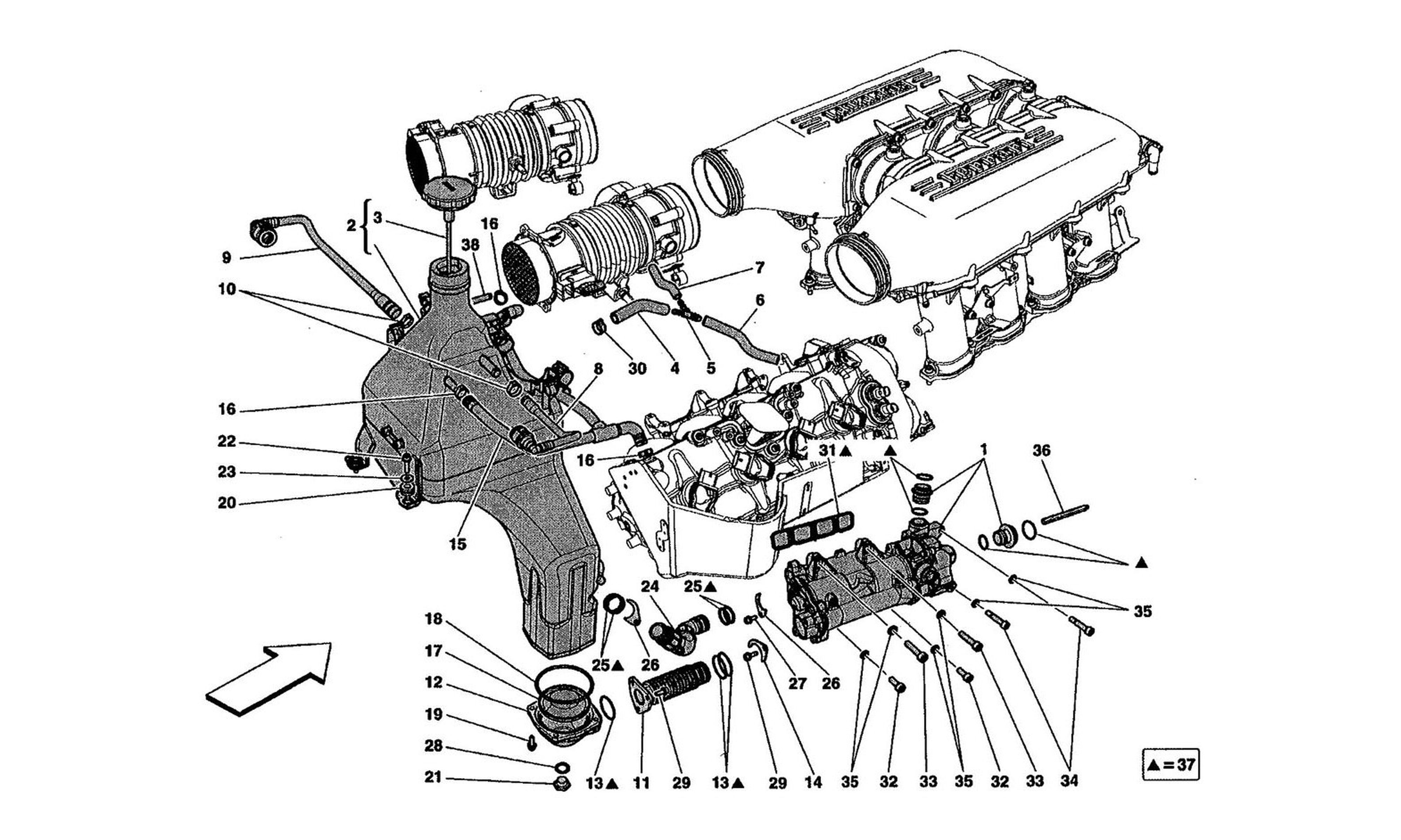 Schematic: Lubrication System: Tank, Pump And Filter