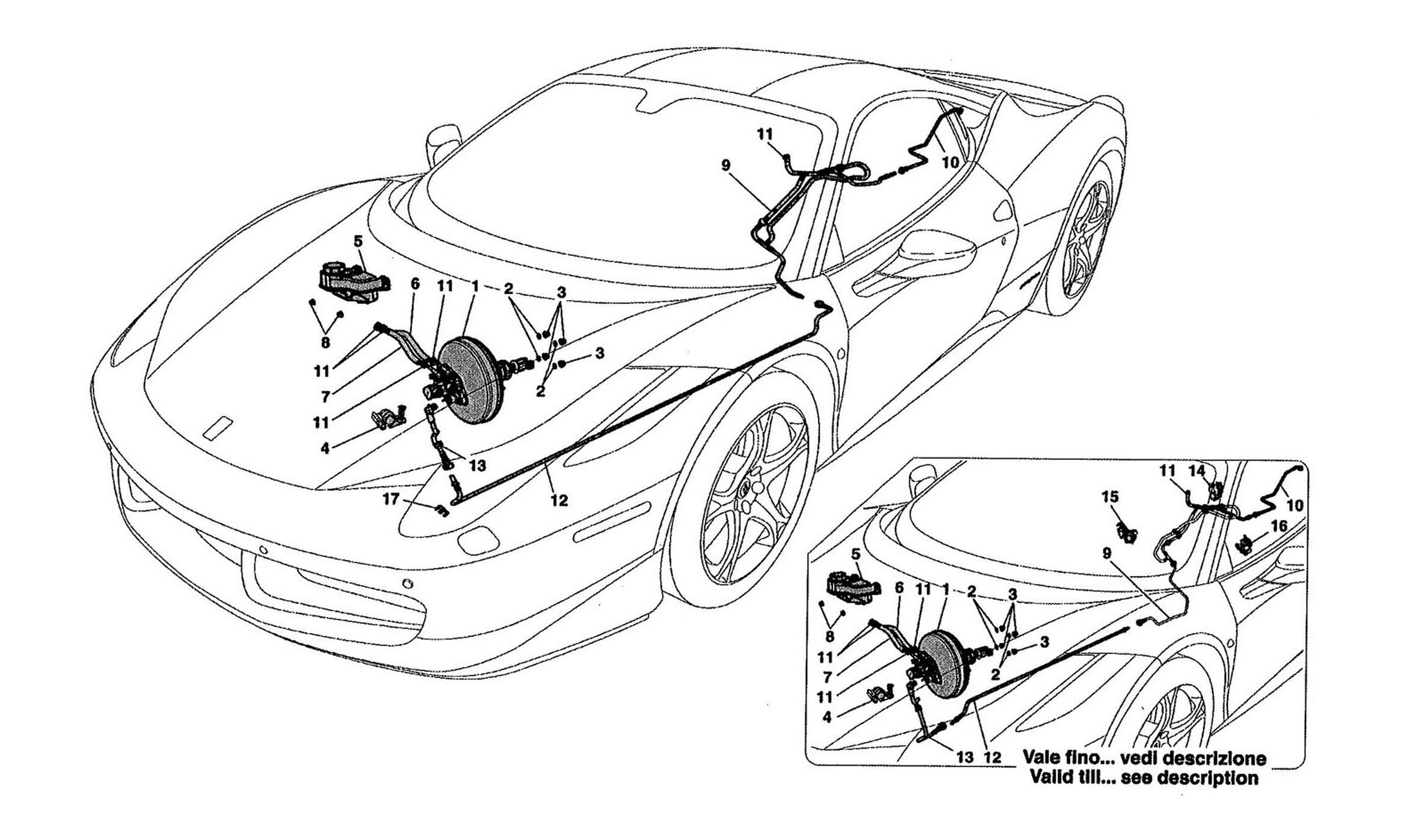 Schematic: Servo Brake-System