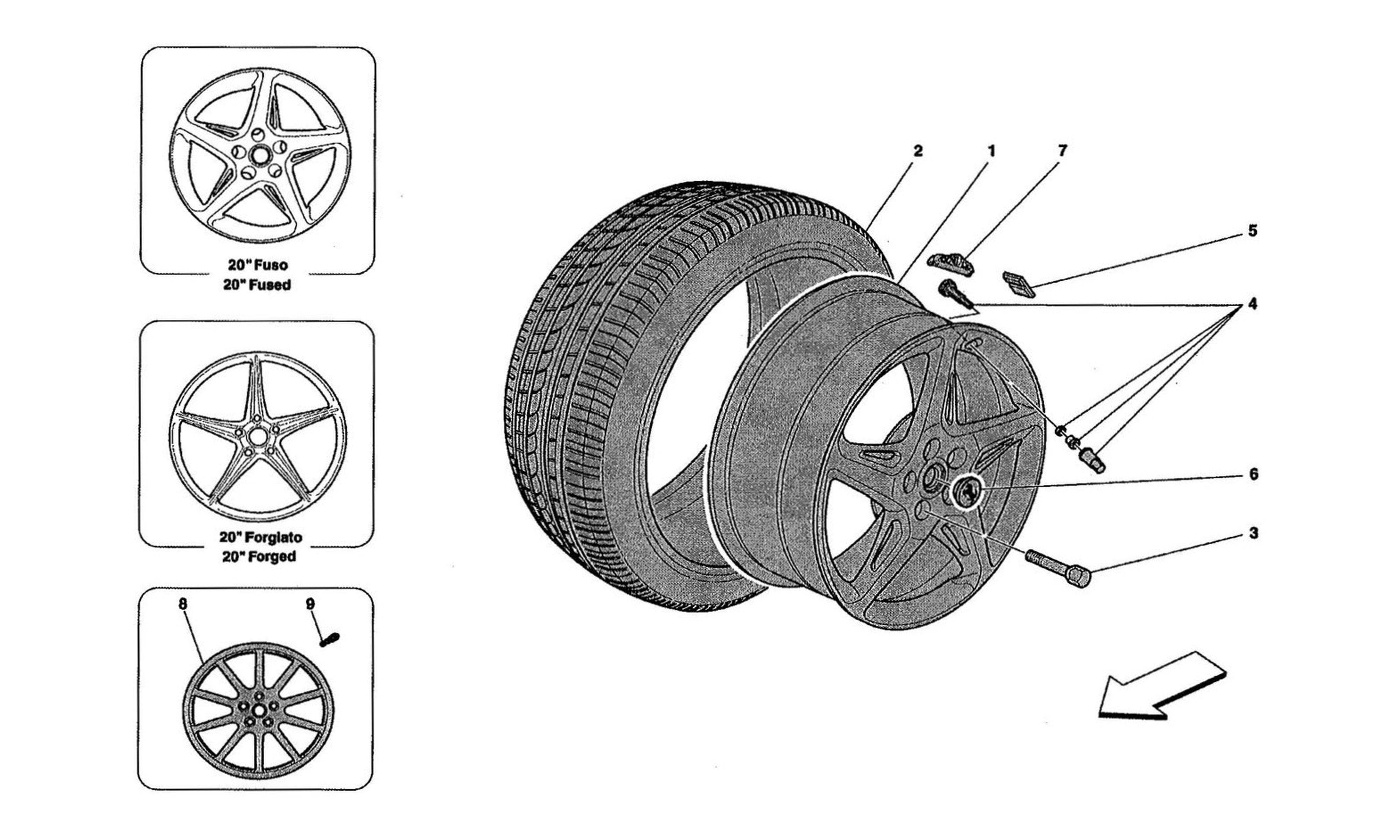 Schematic: Wheels