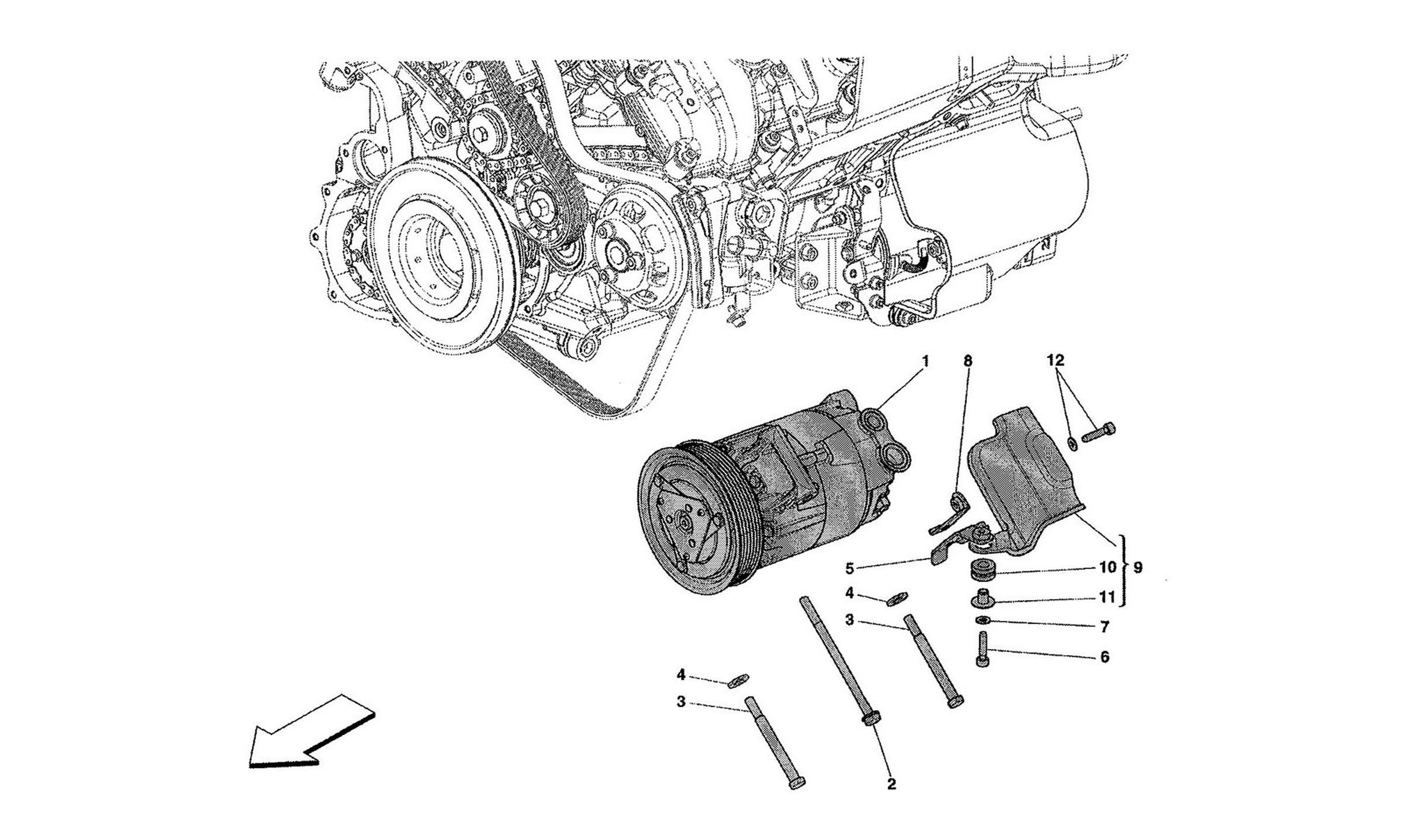 Schematic: Ac System Compressor