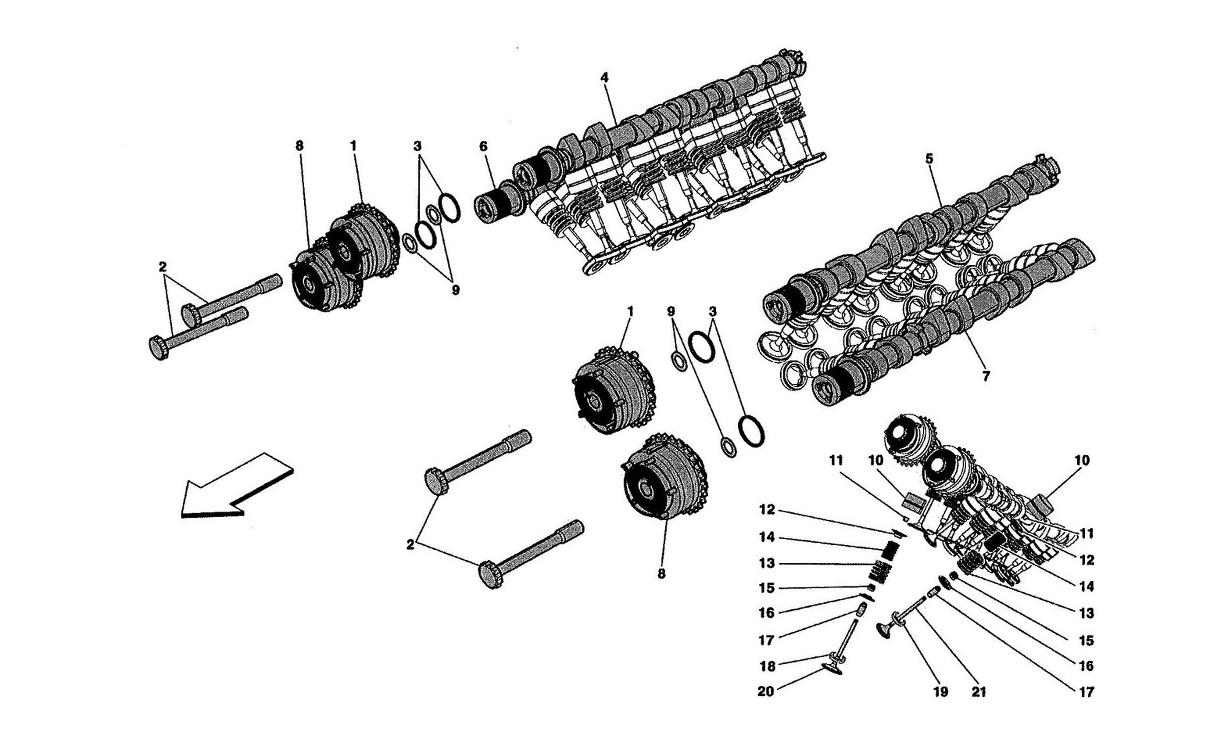 Schematic: Timing System - Tappets