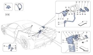 Opening Devices For Engine Bonnet And Fuel Cap