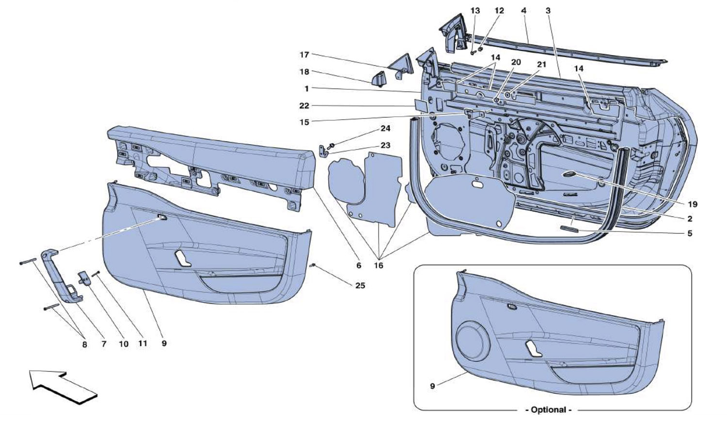 Schematic: Doors - Framework And Coverings