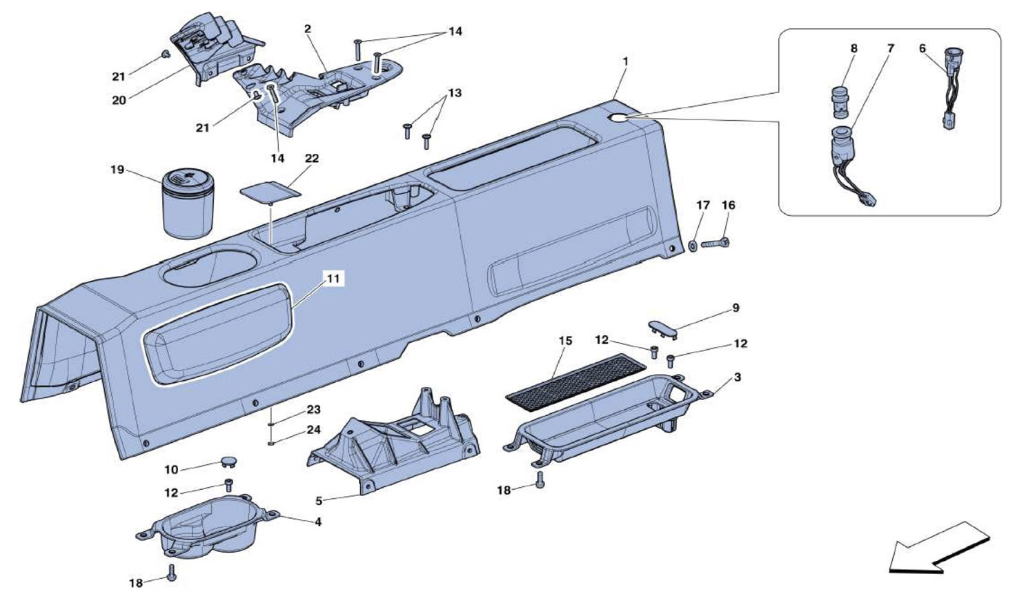 Schematic: Tunnel - Framework And Accessories