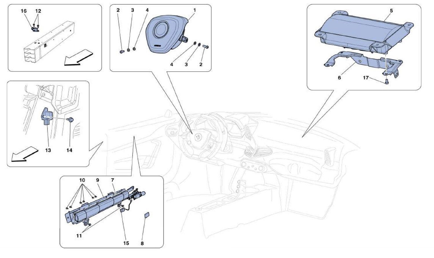 Schematic: Air Bags