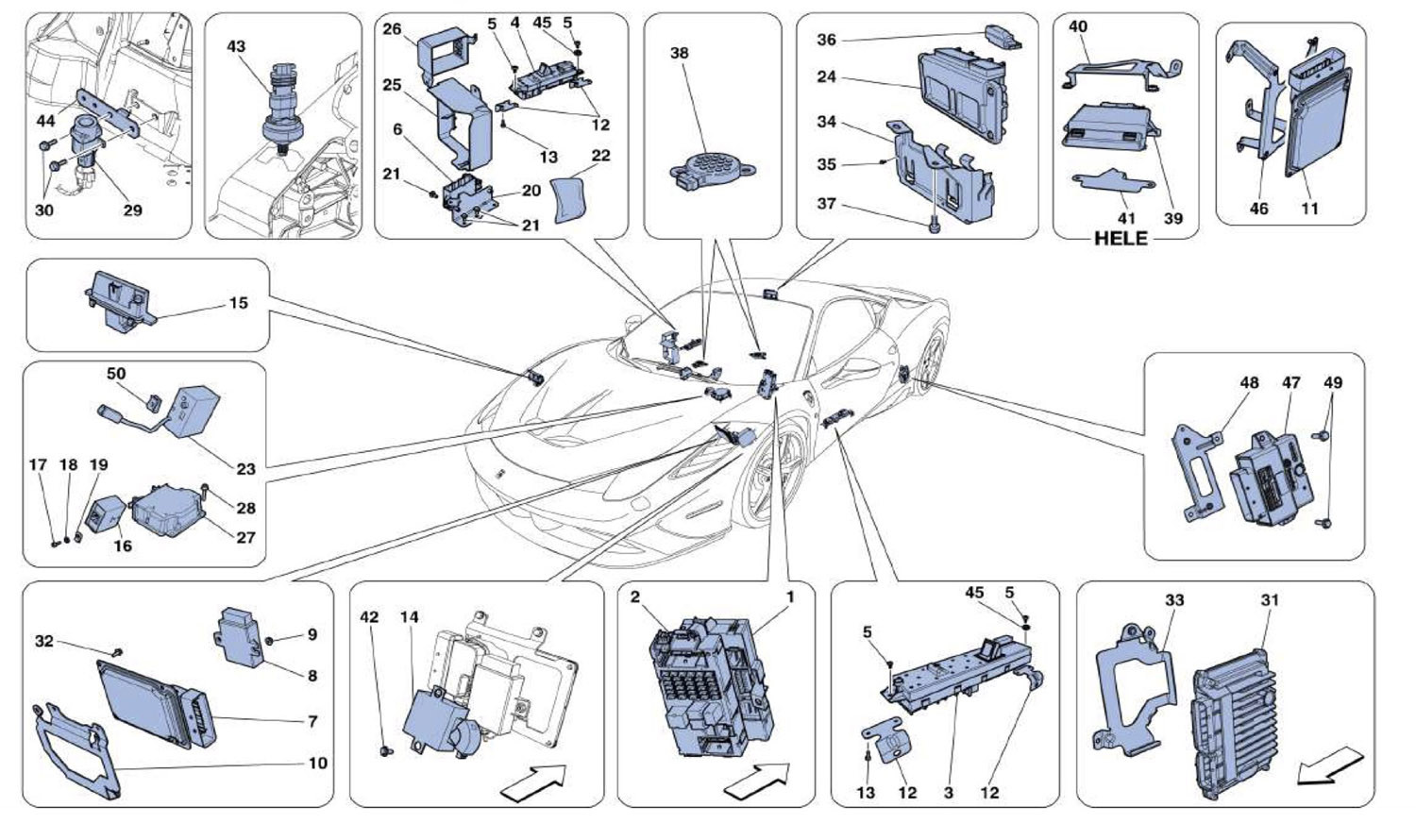 Schematic: Electronic Units