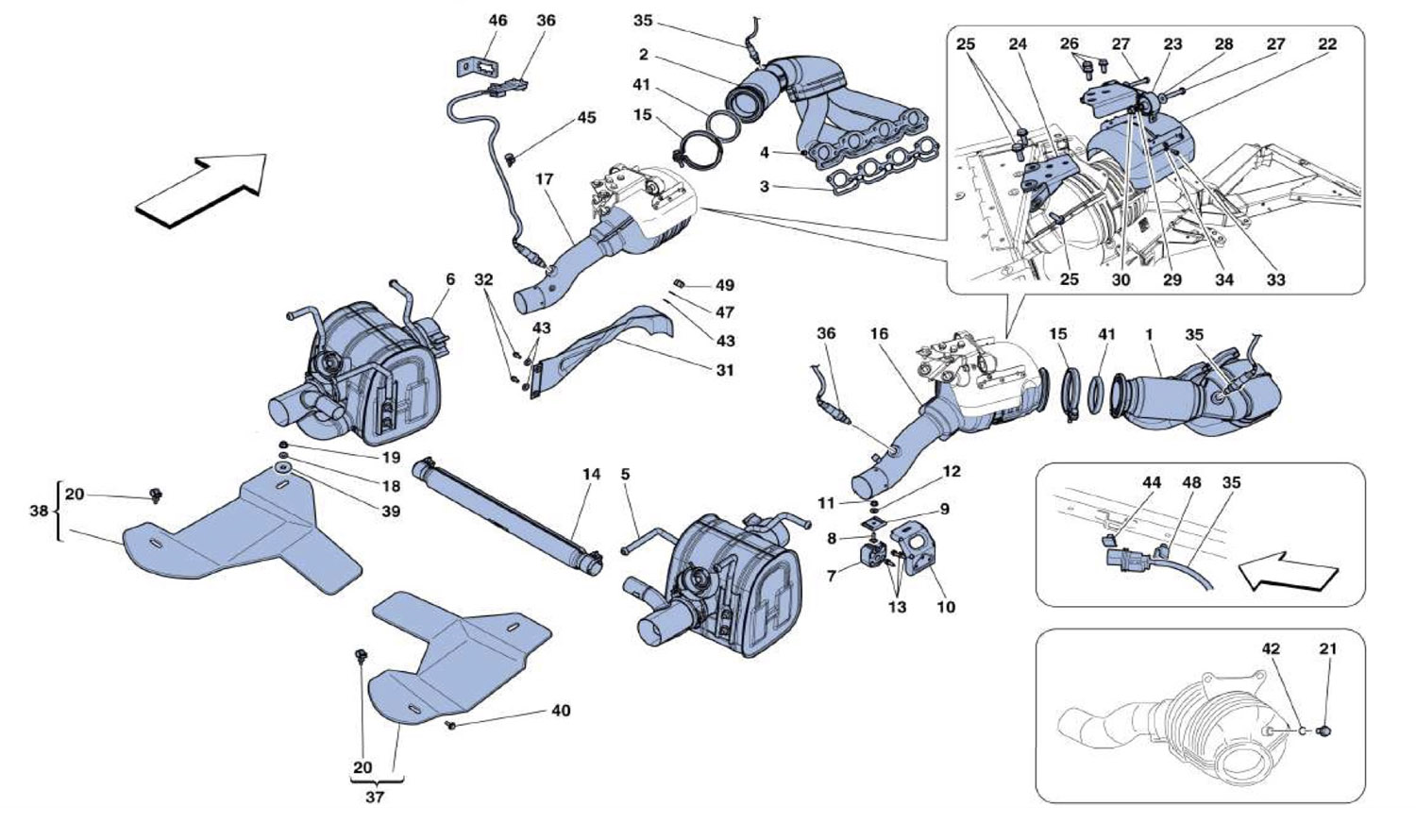 Schematic: Exhaust System