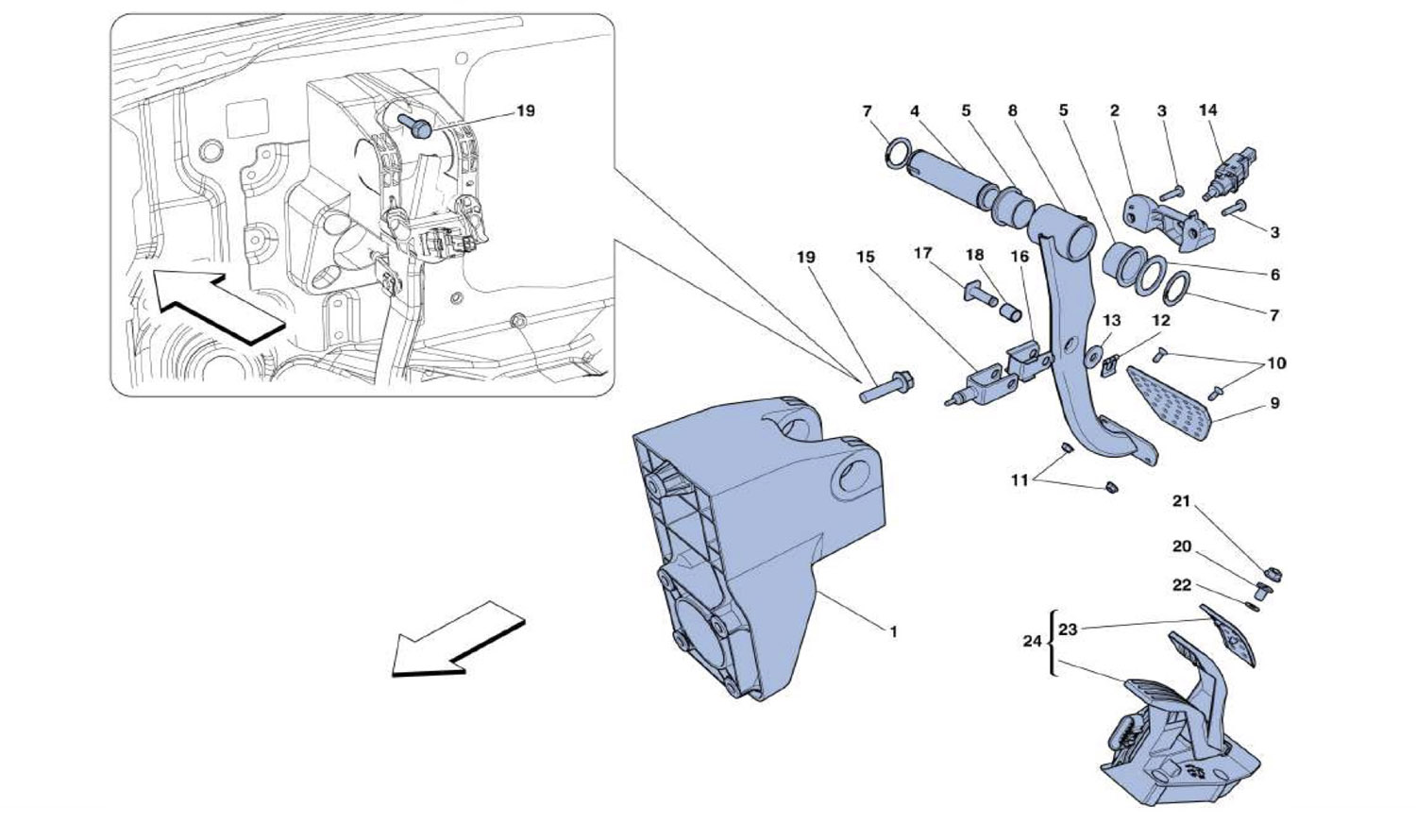 Schematic: Pedal Box