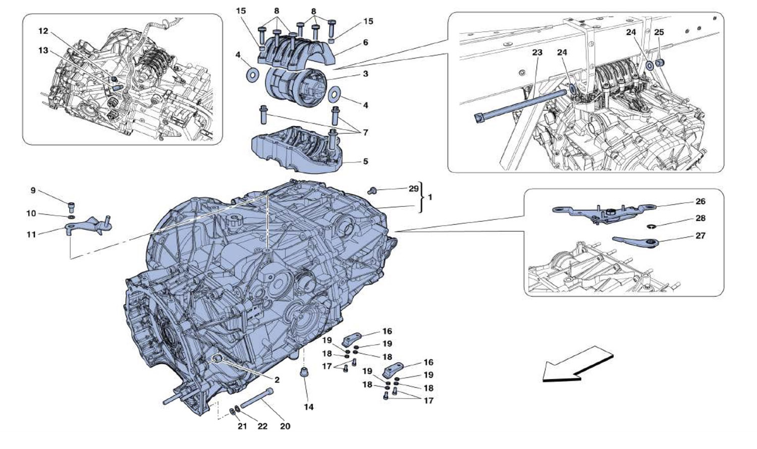 Schematic: Gearbox