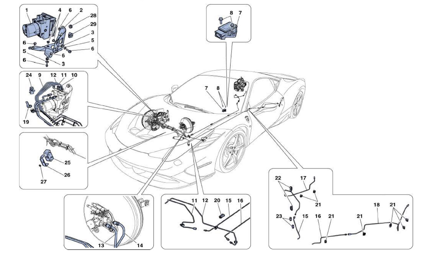 Schematic: Brake System