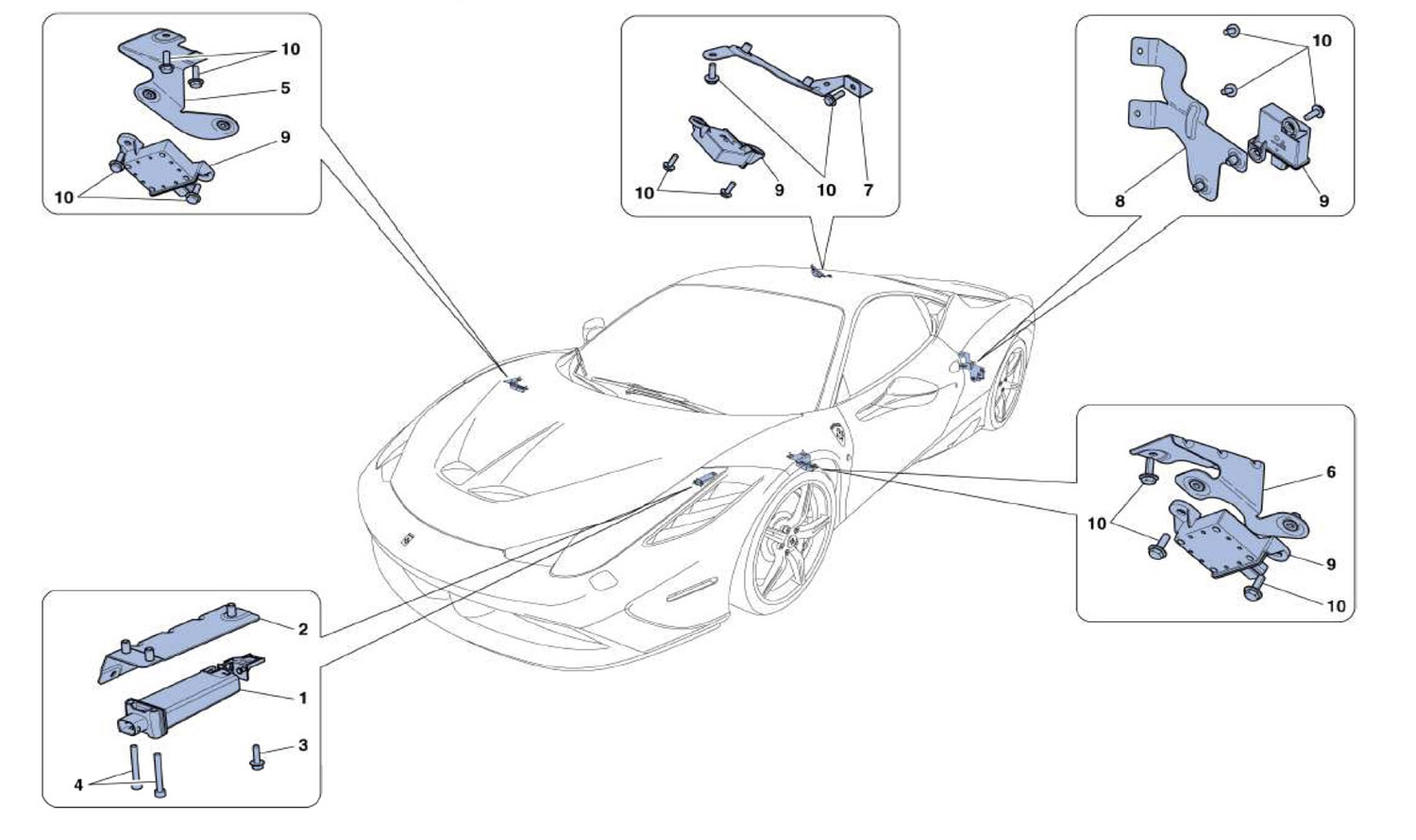 Schematic: Tyre Pressure Control System