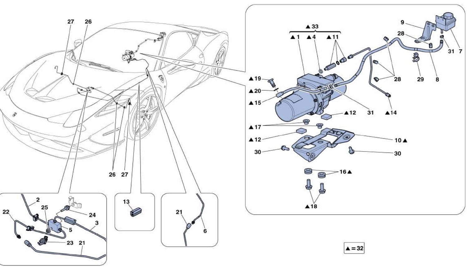 Schematic: Jacking System