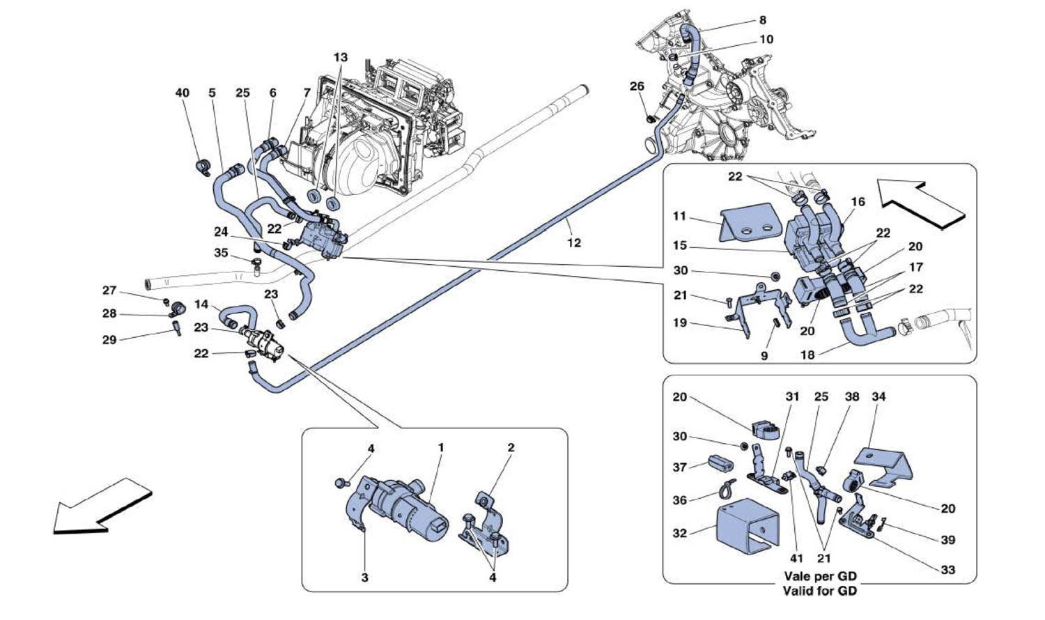 Schematic: Air Conditioning System - Water