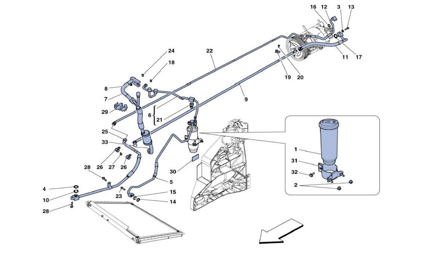 Schematic: Air Conditioning System