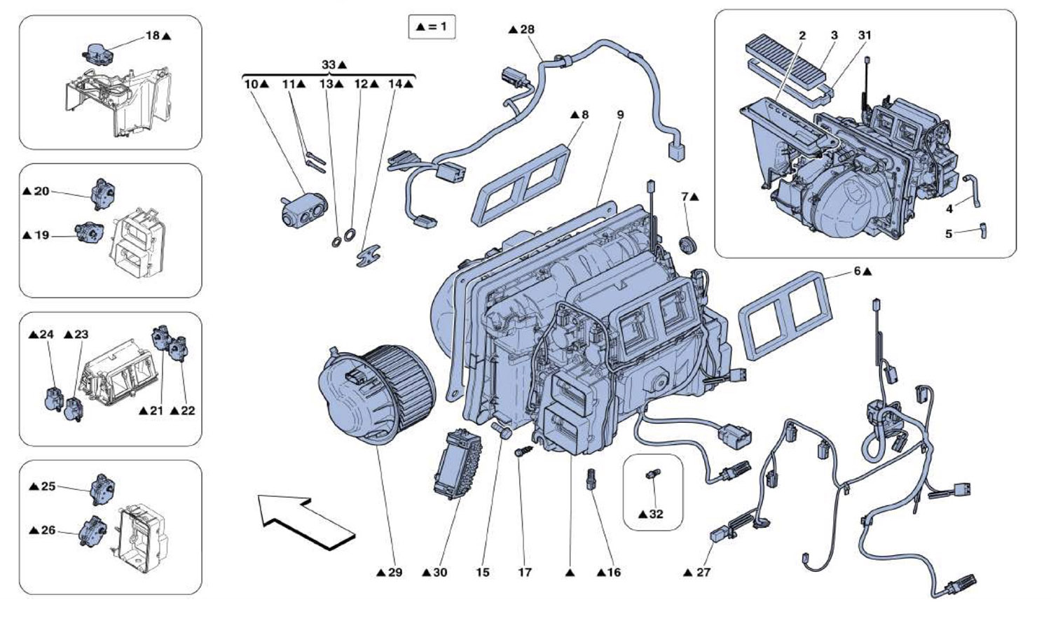 Schematic: Evaporator Unit