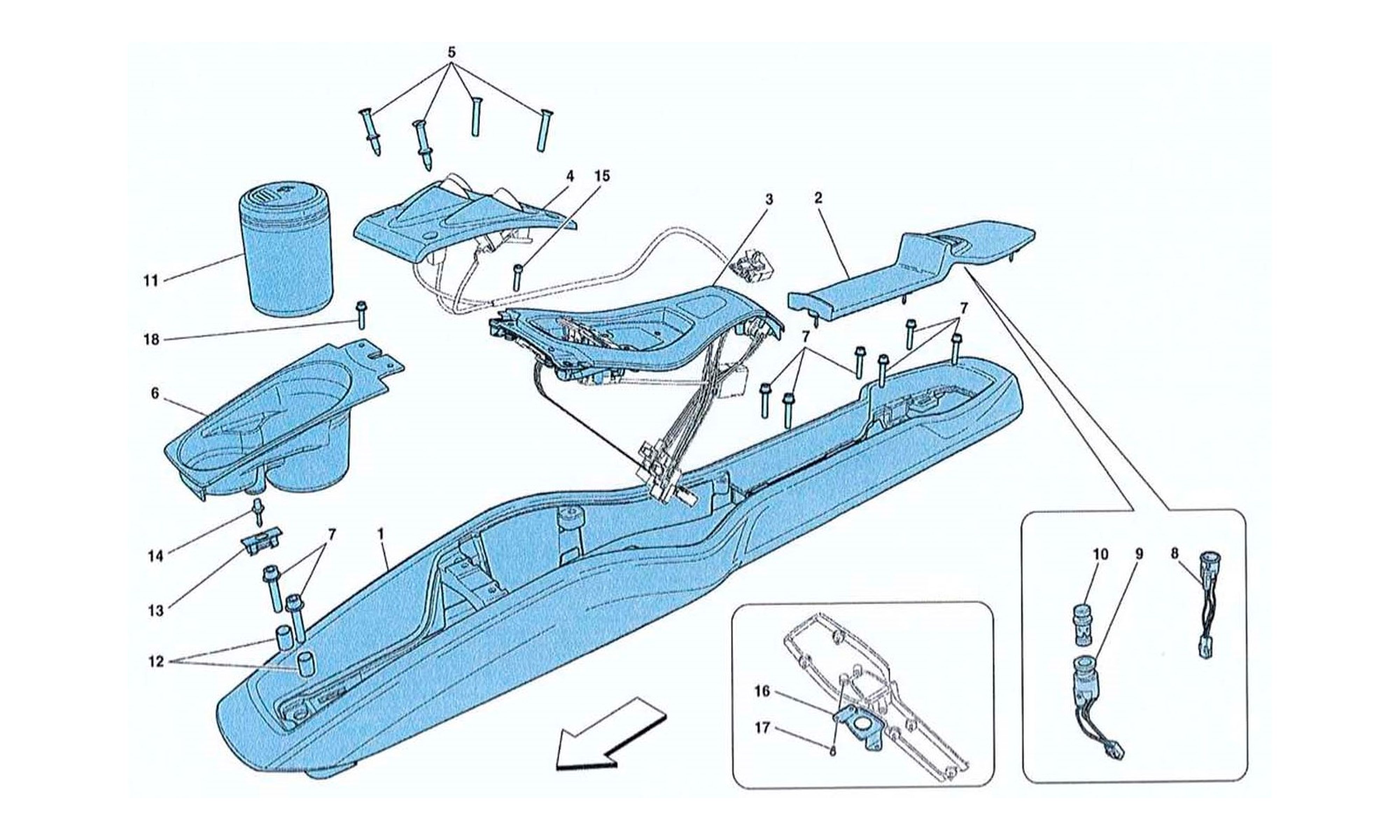 Schematic: Tunnel Substructure And Accessories