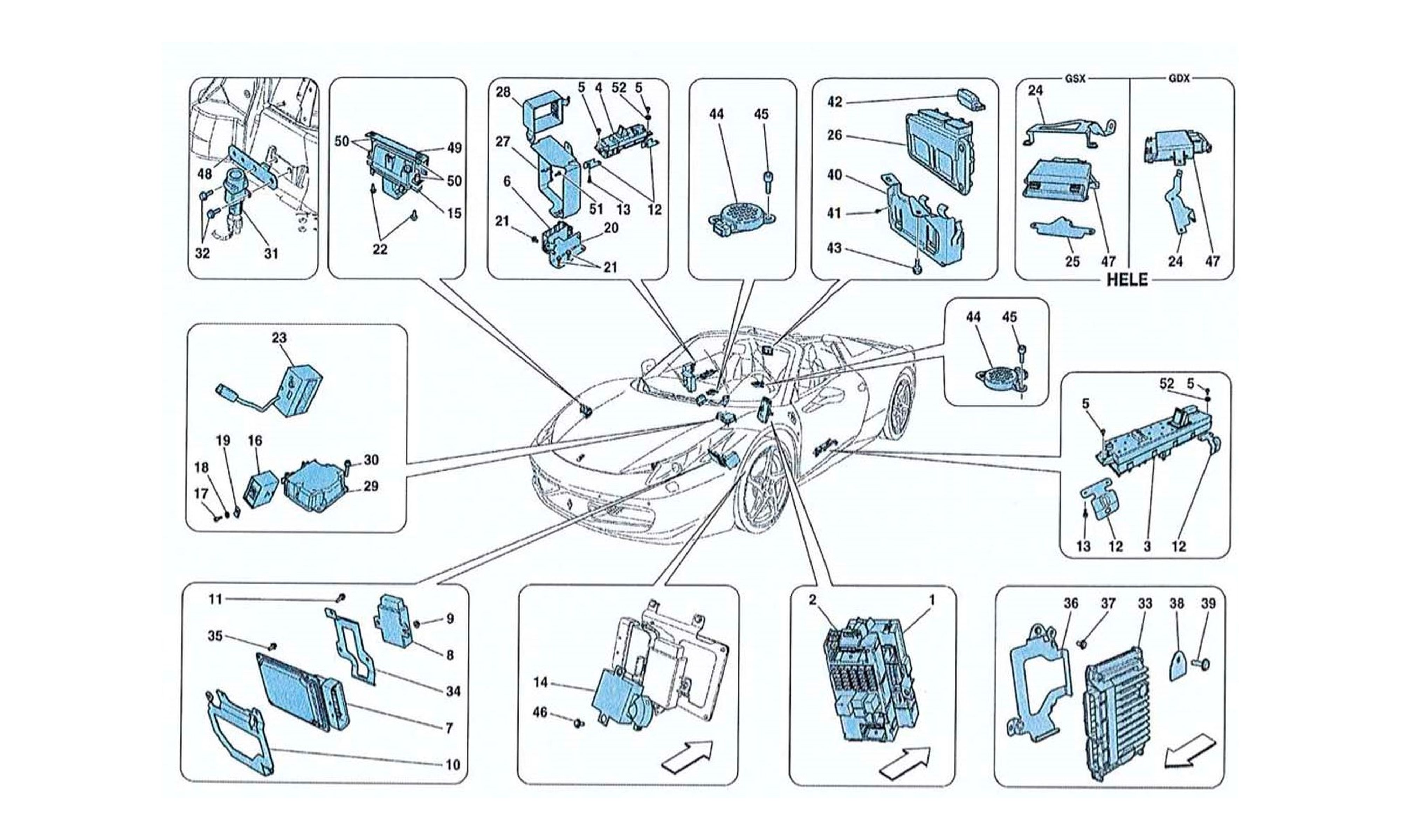 Schematic: Vehicle Ecus