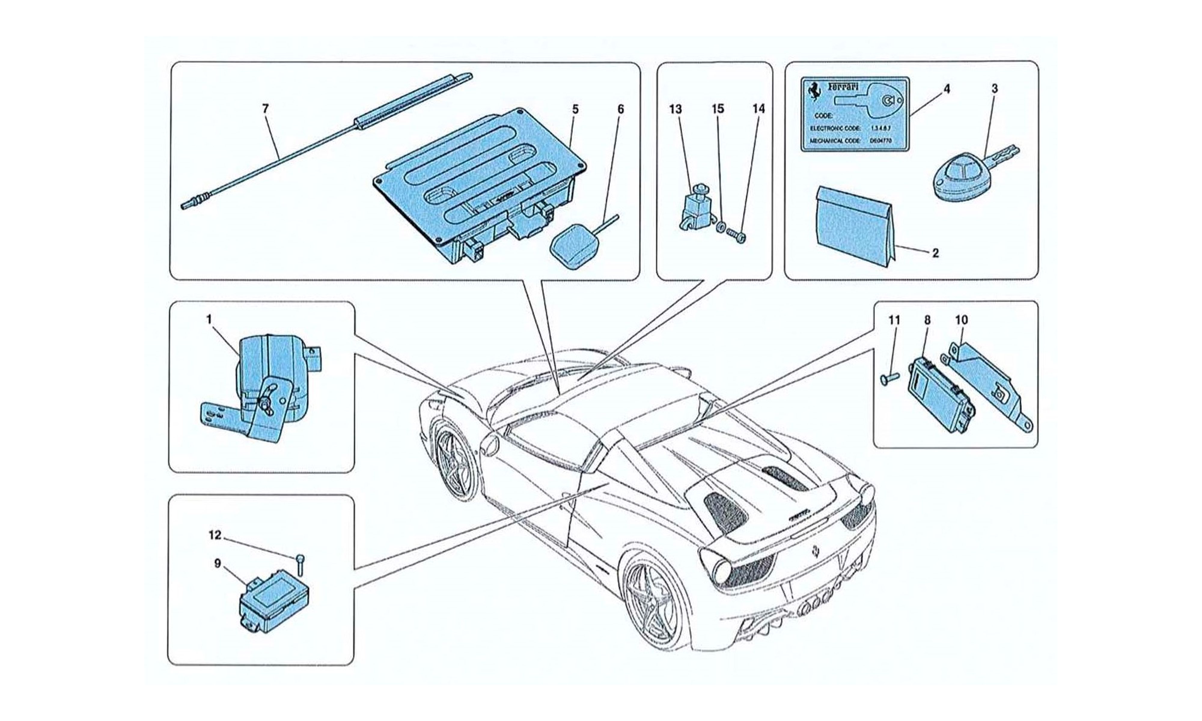 Schematic: Antitheft System