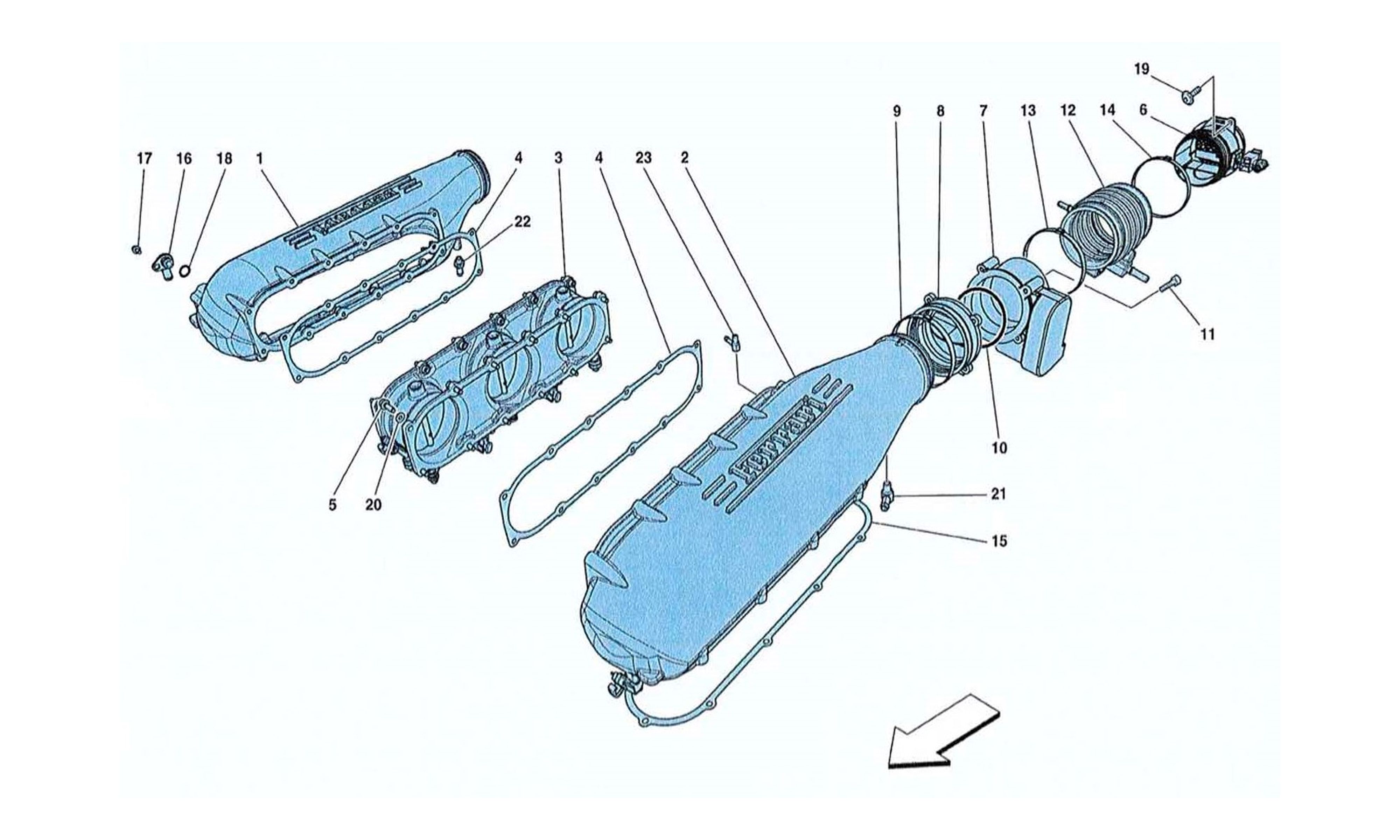 Schematic: Intake Manifold Cover