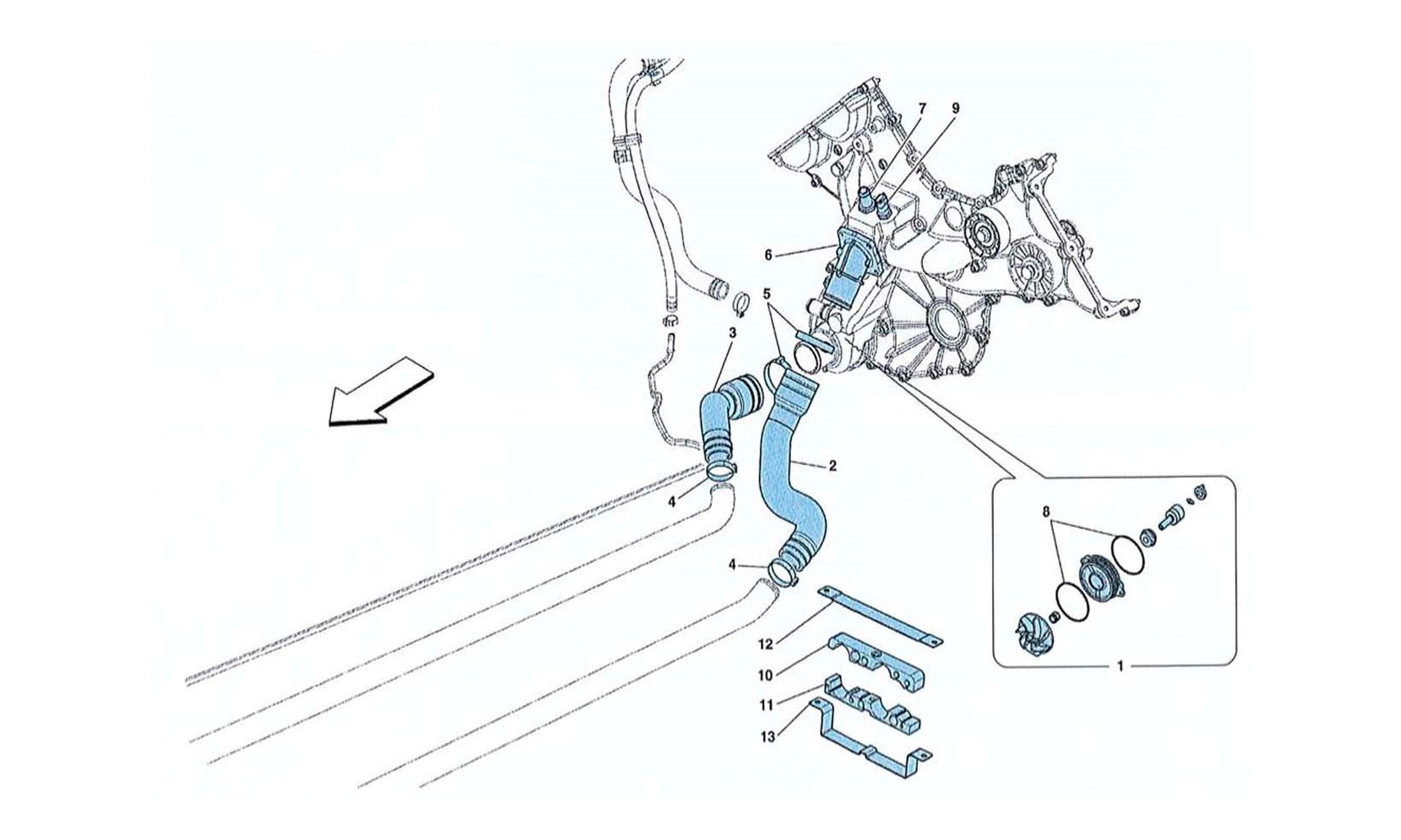 Schematic: Cooling Water Pump