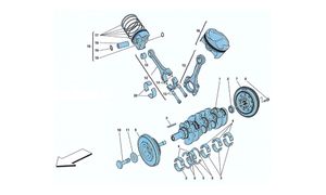 Crankshaft Connecting Rods And Pistons